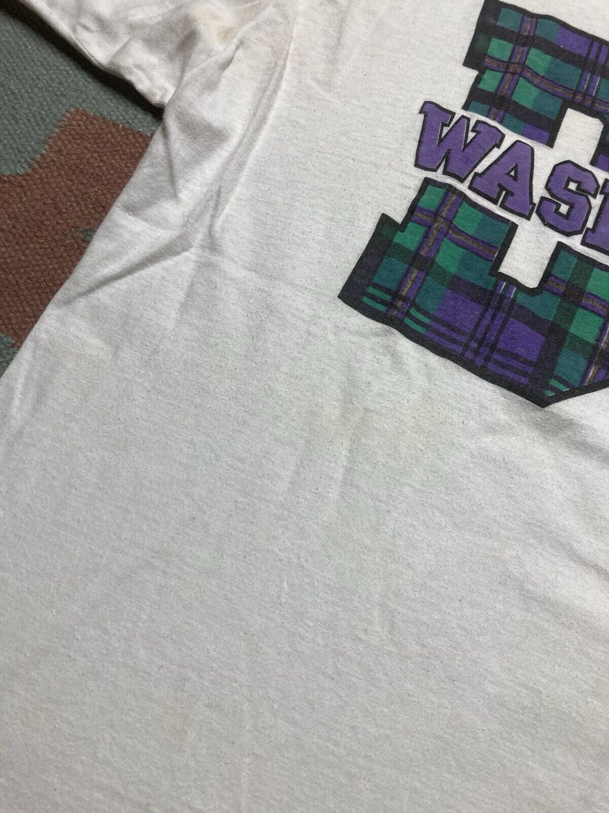 Vintage VTG 90s graphic t shirt Washington DC logo short hills XL Size US XL / EU 56 / 4 - 5 Thumbnail