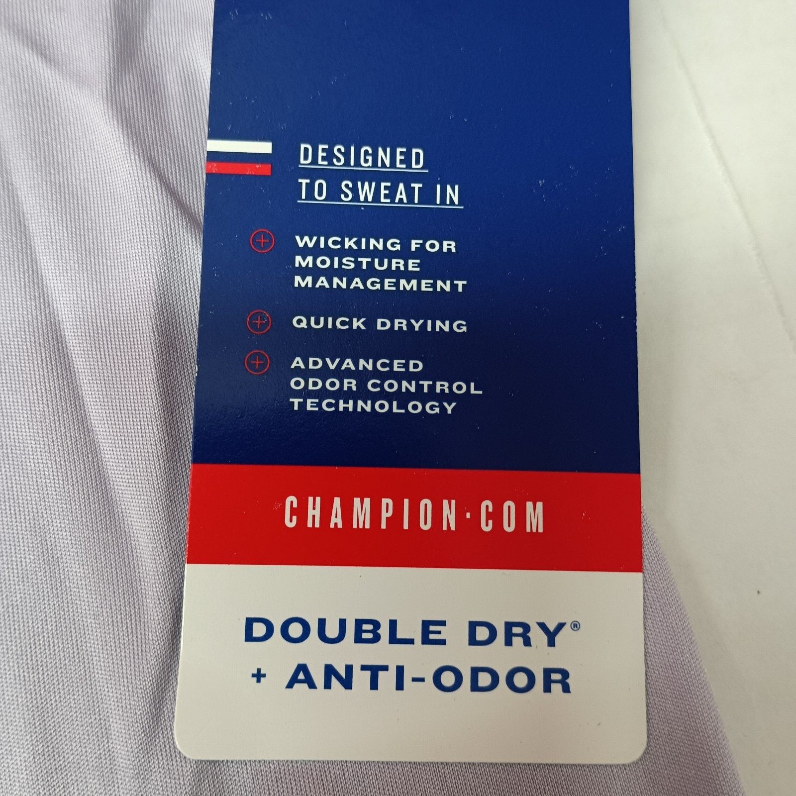 Champion Champion Men's Double Dry Anti-Odor T-Shirt Size XL Purple Size US XL / EU 56 / 4 - 4 Thumbnail
