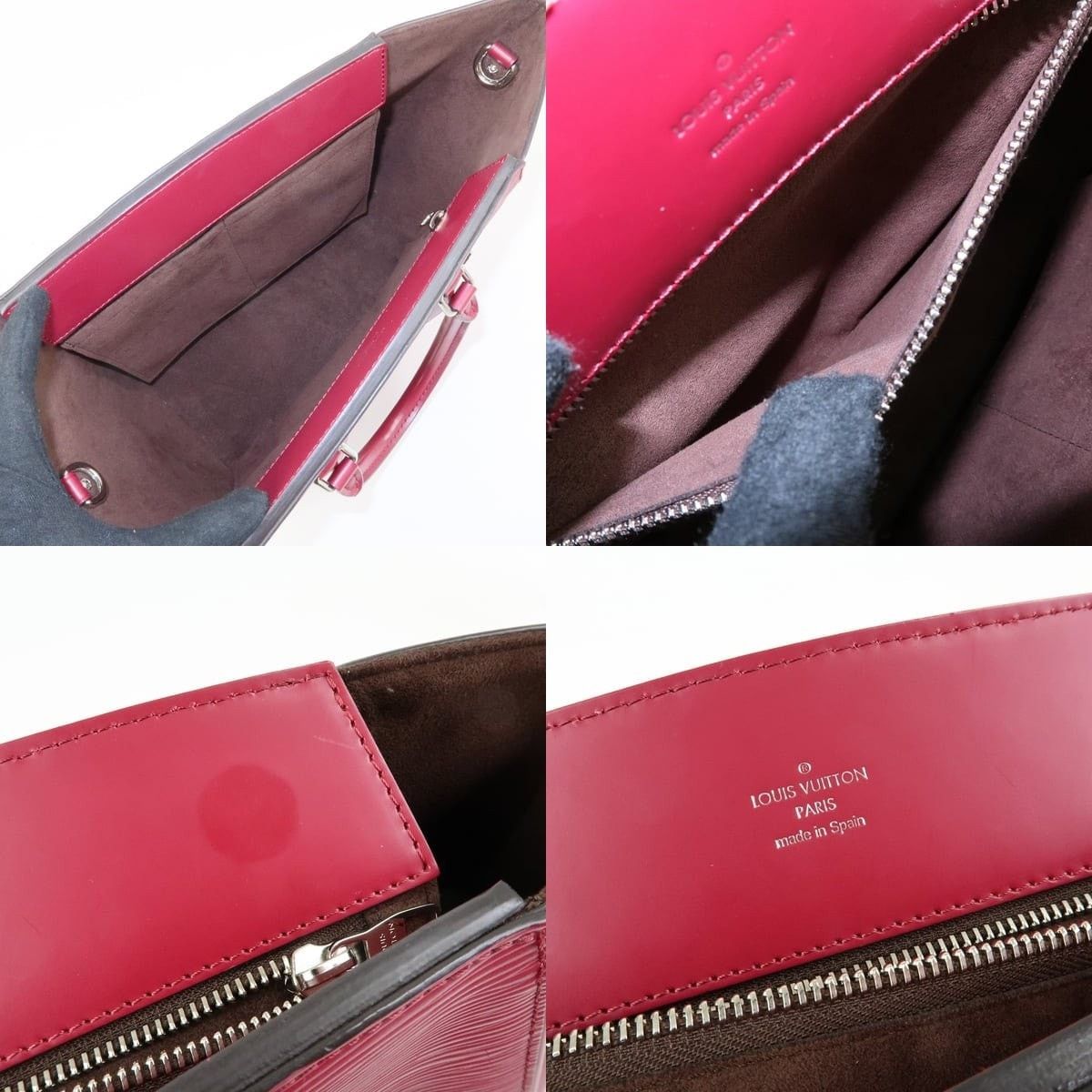 Louis Vuitton Louis Vuitton Epi Phenix PM Satchel Red Size ONE SIZE - 7 Thumbnail