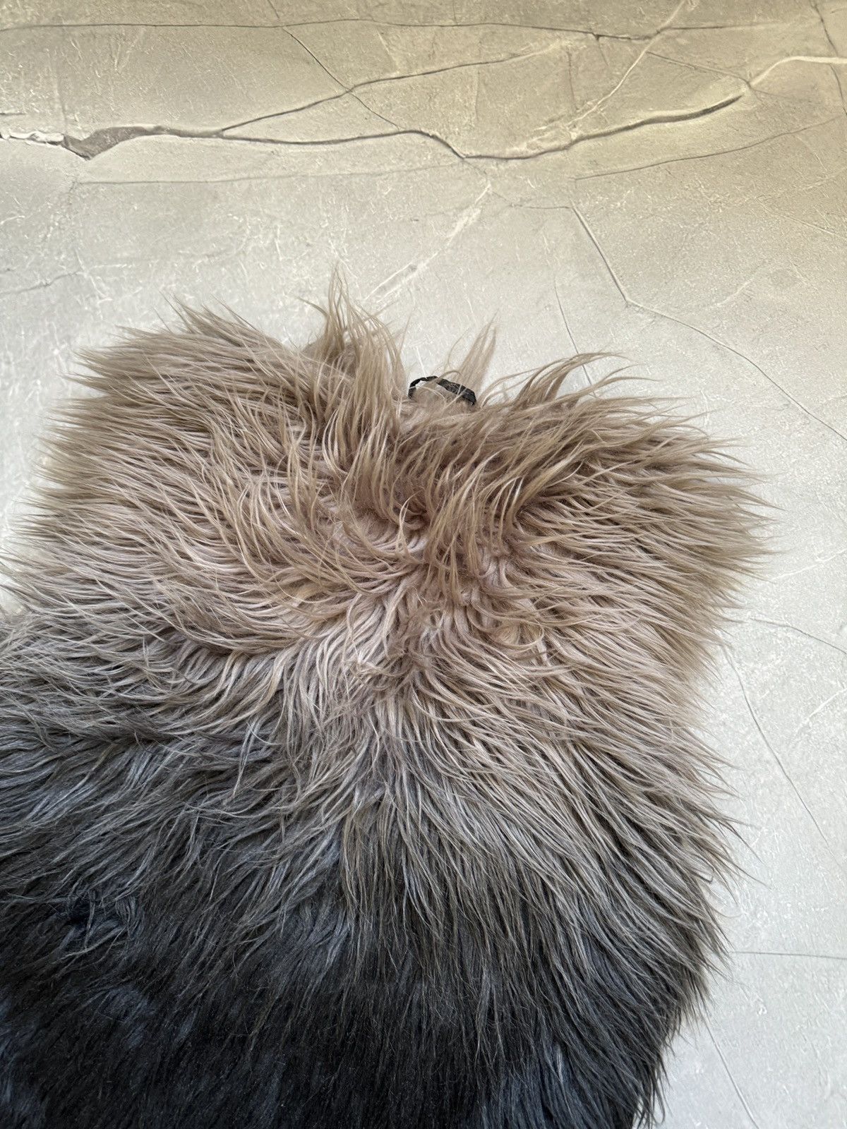 Hysteric Glamour Vtg Fuzzy Fur Vest y2k If Six Was Nine LGB Rick Owens Style Size M / US 6-8 / IT 42-44 - 13 Thumbnail