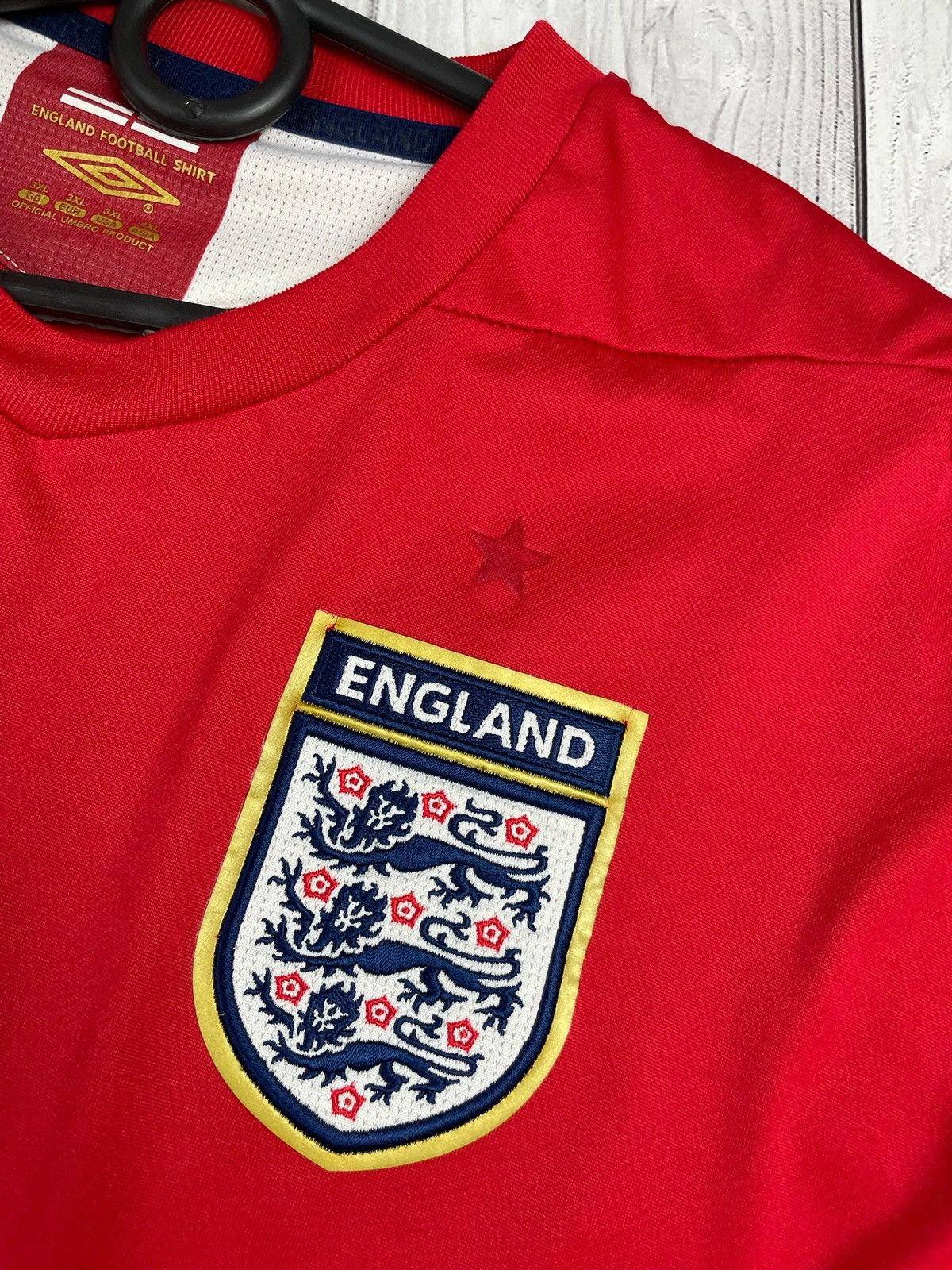 Umbro Vintage umbro England soccer jersey 10 Owen size XXXL Size US XXL / EU 58 / 5 - 5 Thumbnail