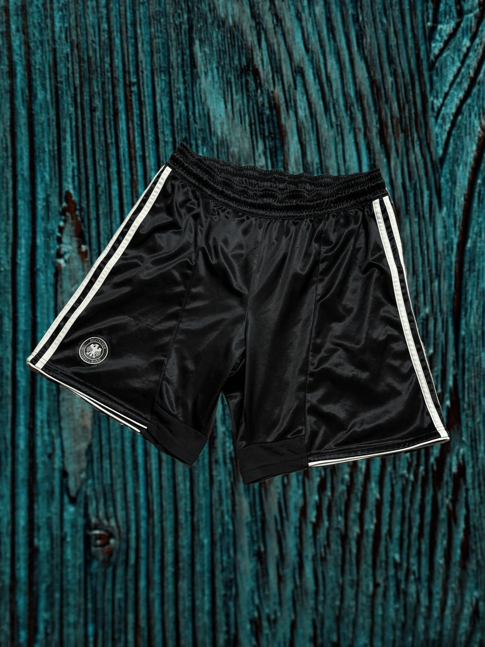 Adidas Adidas Germany Soccer football Jersey SHORTS BLACK Size US 34 / EU 50 - 1 Thumbnail