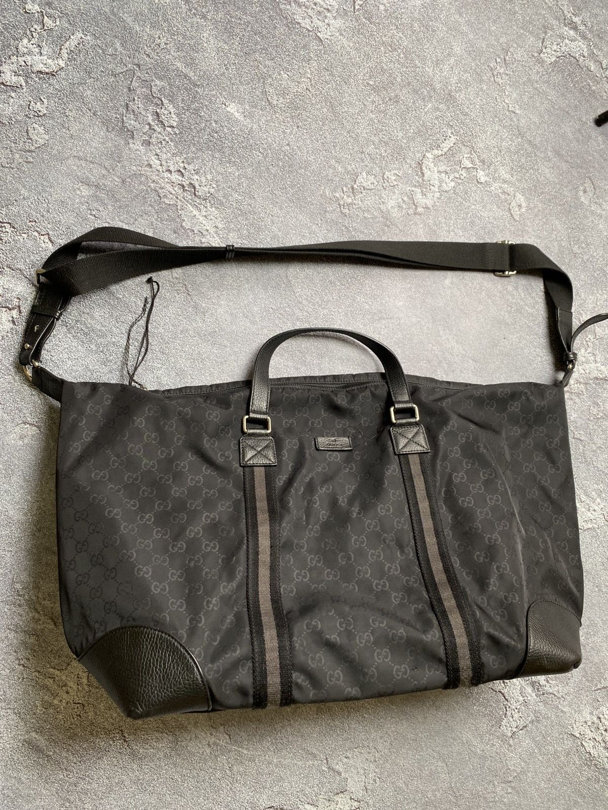 Gucci Gucci GG Supreme Canvas Duffle Bag XL Size ONE SIZE - 1 Thumbnail