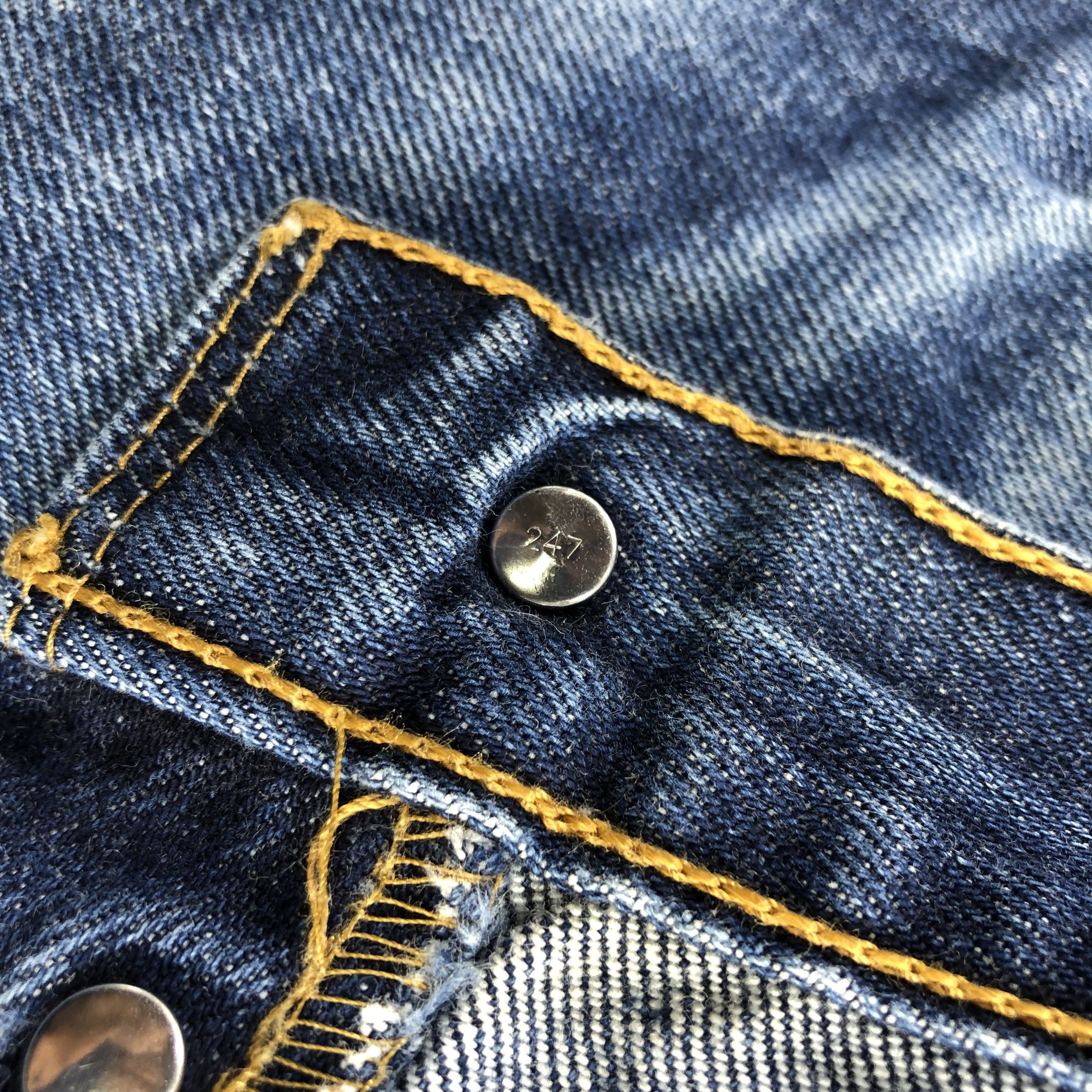 Levi's × Vintage Vintage 90s Blue Wash Levis 501 Jeans-JM2594 Size US 33 - 13 Thumbnail