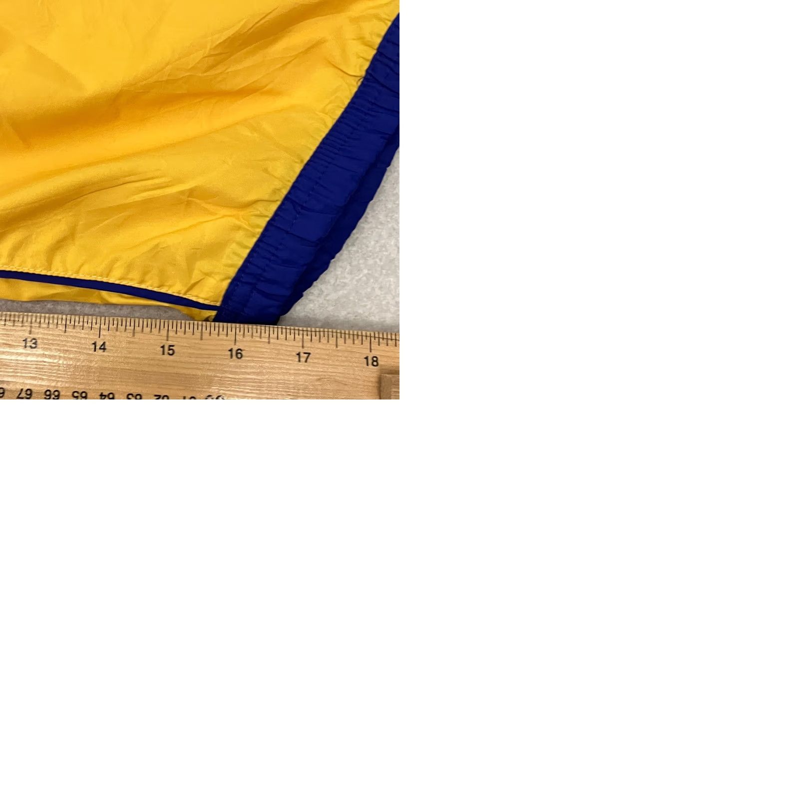 Nike VINTAGE Nike Windbreaker Jacket Womens M 8/10 White Yellow Blue 90s Shell Size M / US 6-8 / IT 42-44 - 9 Thumbnail
