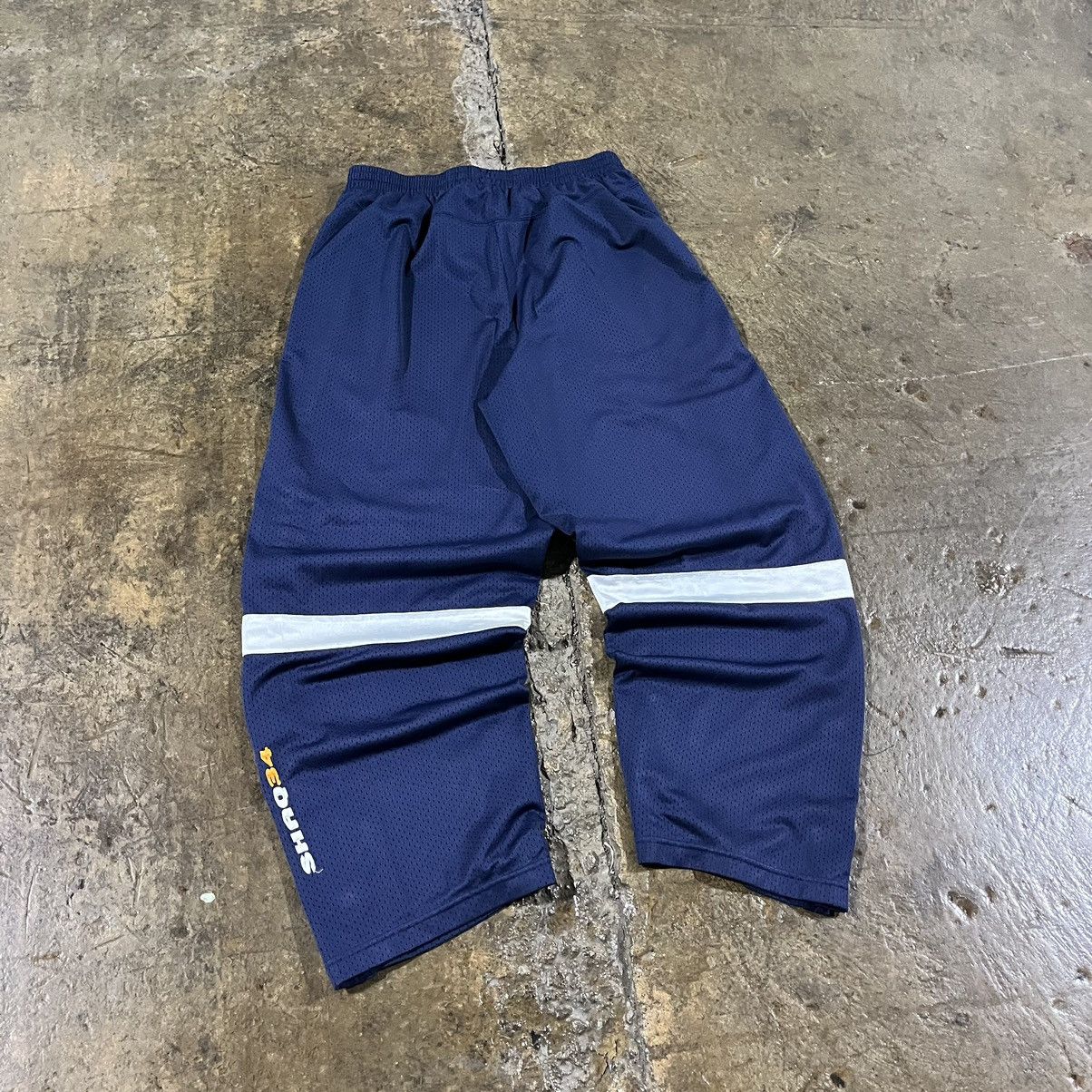 NBA × Nike × Vintage Crazy Vintage Y2K Shaq Breakaway Track Pants Baggy Wide Leg Size US 32 / EU 48 - 7 Thumbnail