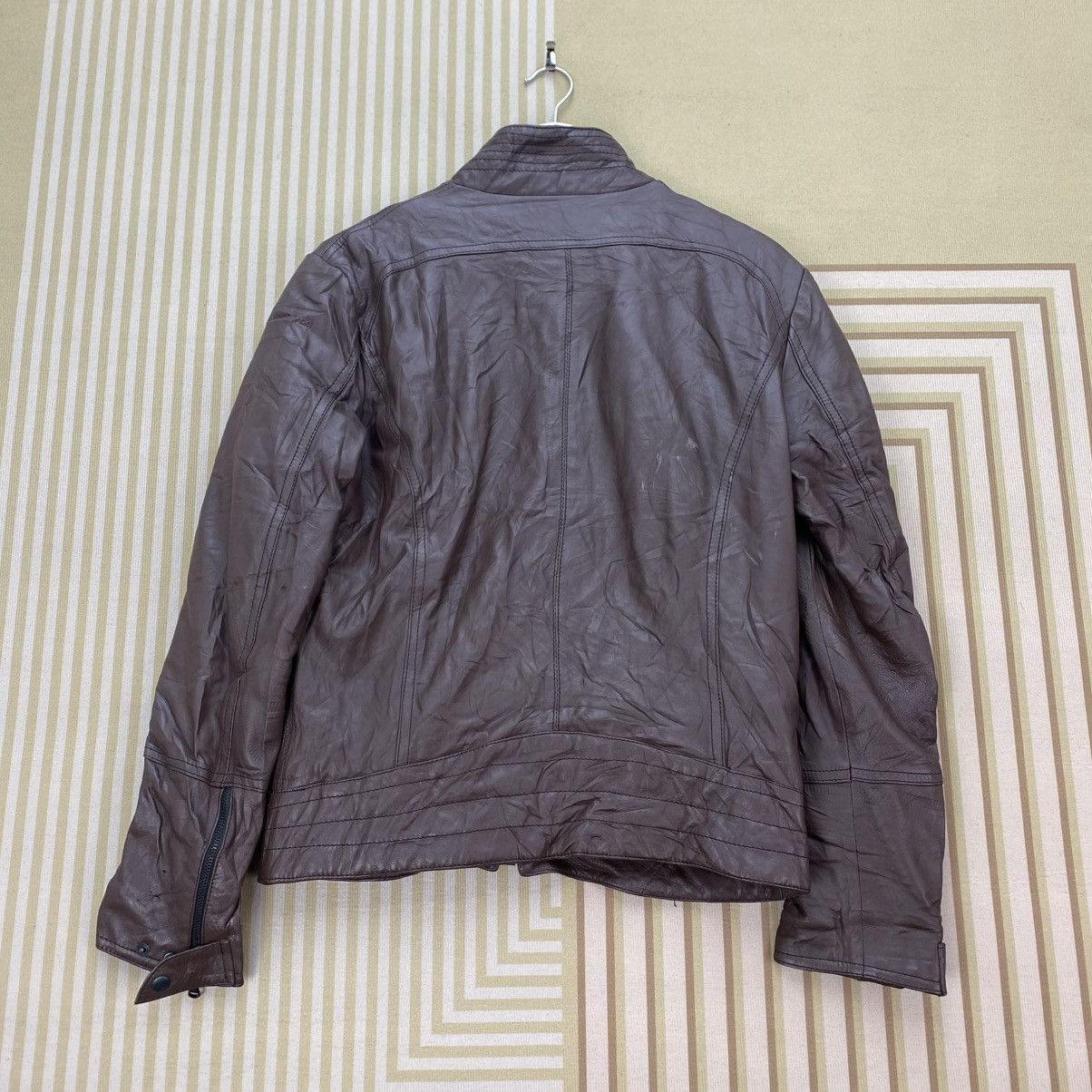 Vintage 🫶Vintage Vespa Genuinne Real Leather Jacket Size US M / EU 48-50 / 2 - 2 Thumbnail