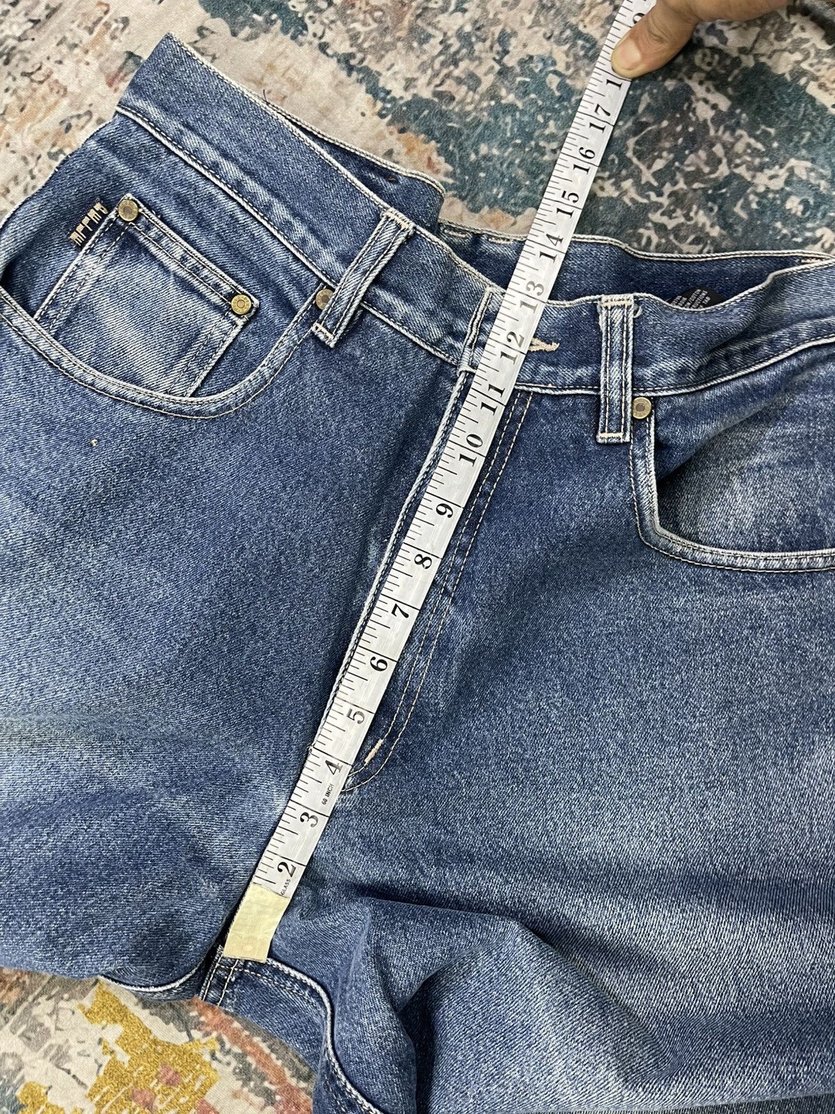 Marc Buchanan Vtg Marc Buchanan X Pelle Pelle Baggy Jeans Size US 32 / EU 48 - 13 Thumbnail