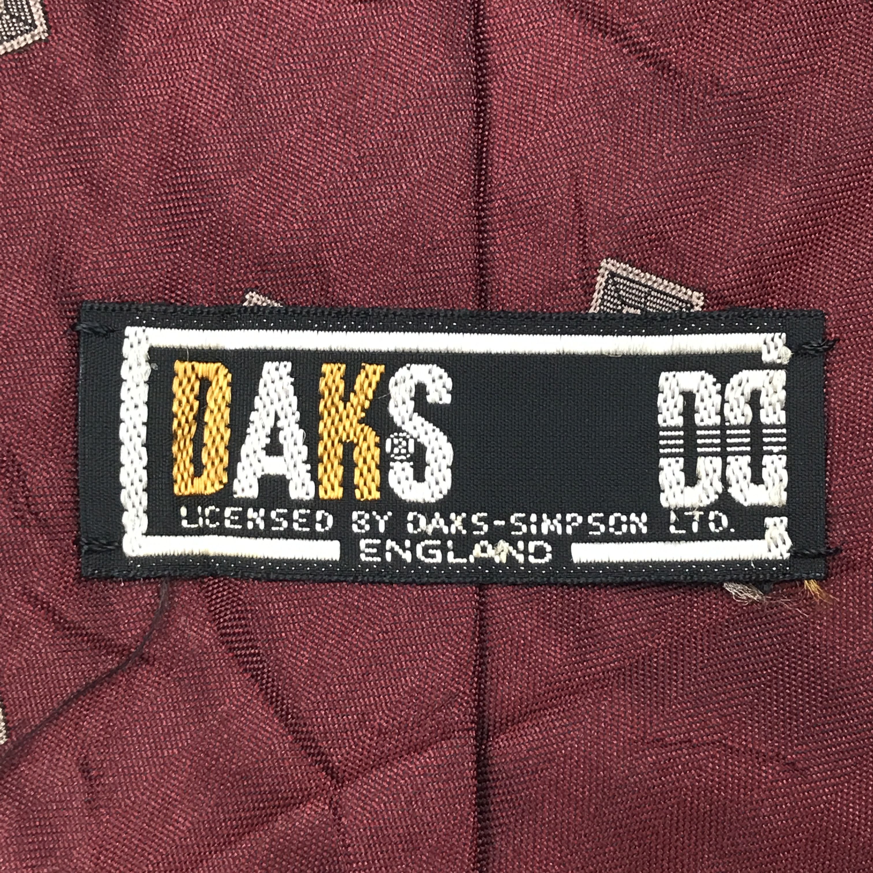DAKS × Designer × Vintage Vintage Daks Silk Necktie Size ONE SIZE - 8 Thumbnail