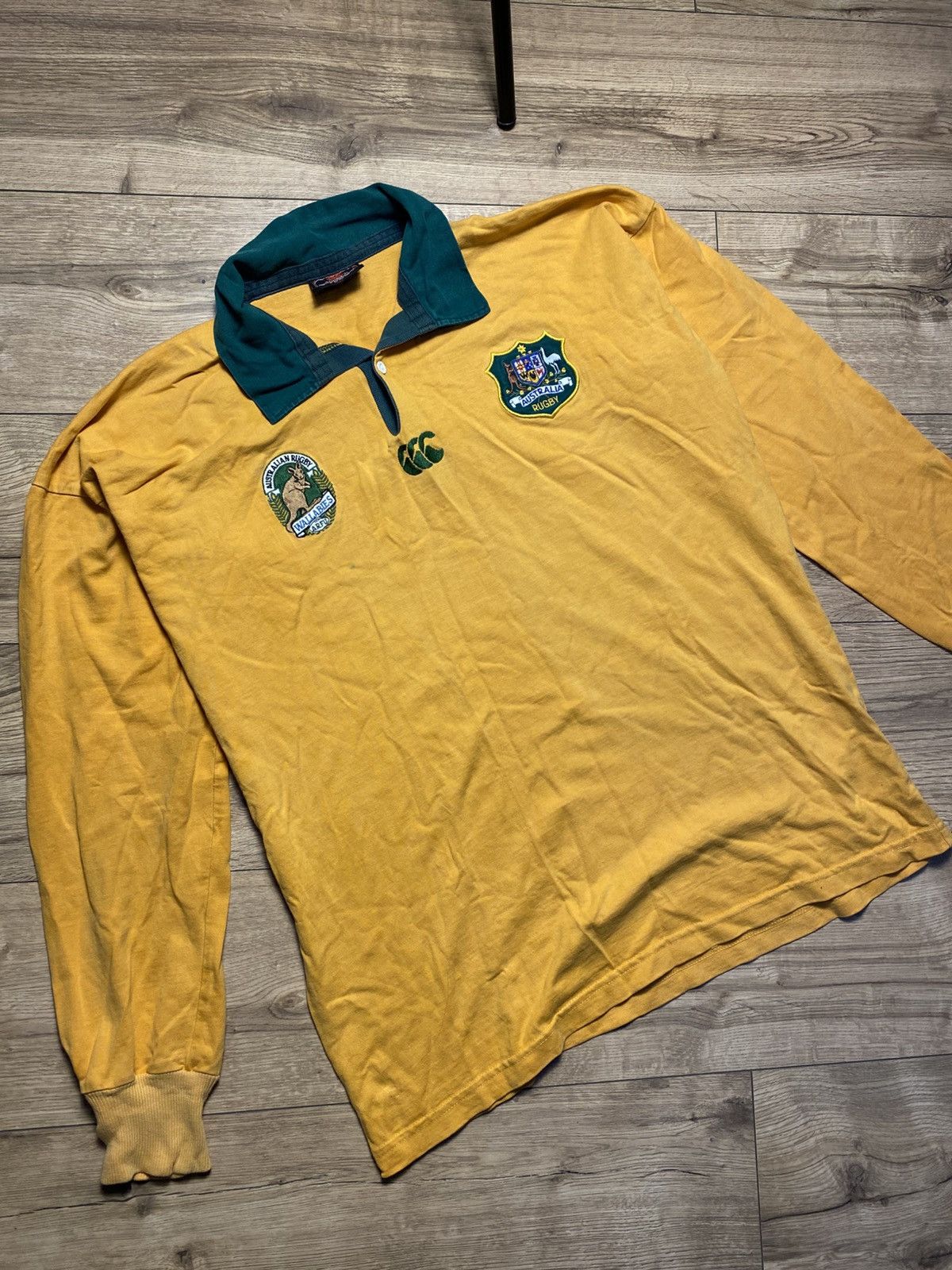 Cotton Traders Vintage 1990 Australia Wallabies Rugby Jersey Canterbury XL Size US XL / EU 56 / 4 - 1 Thumbnail