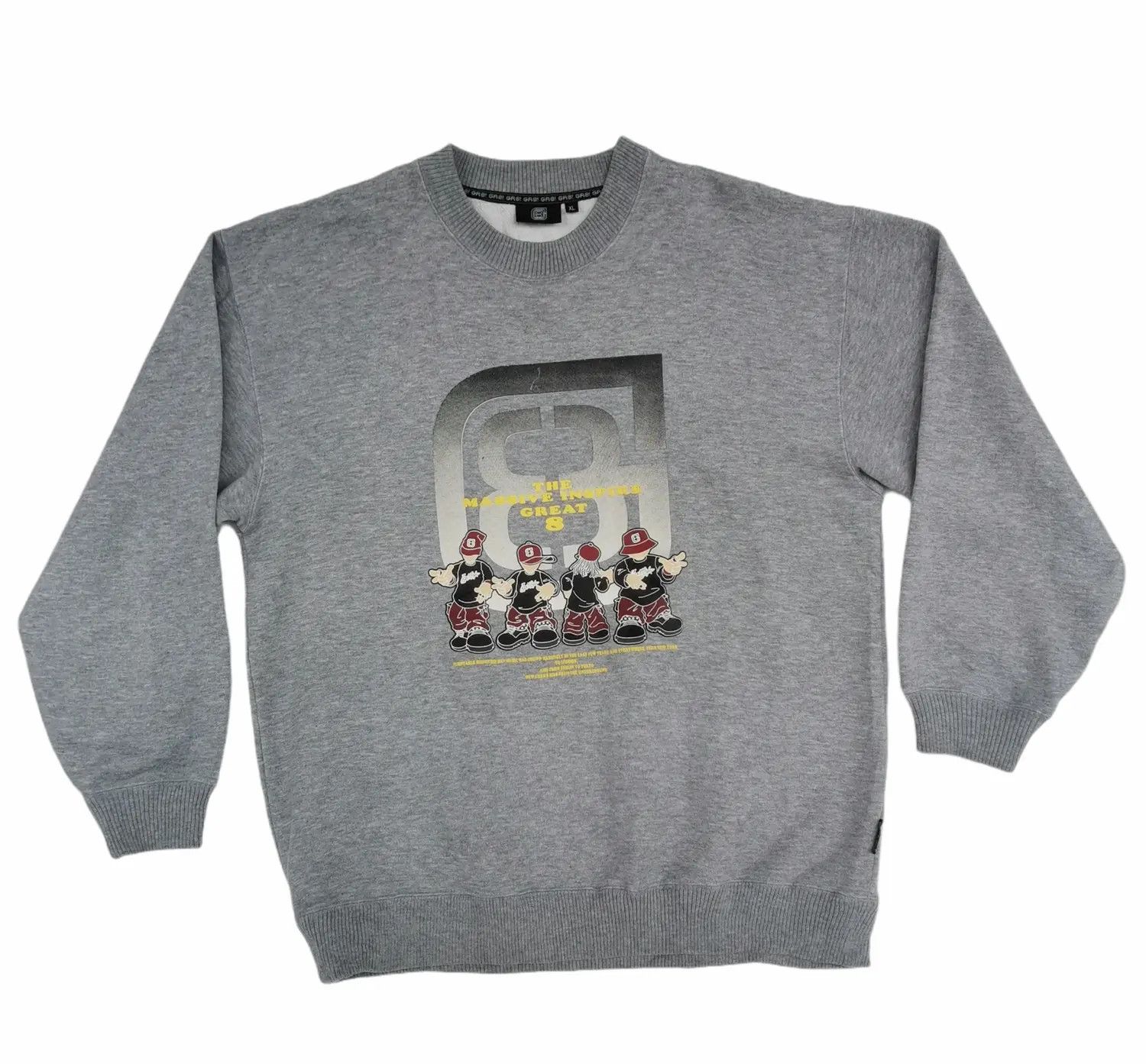 8 by YOOX × Massive Hip Hop The Massive Inspire Great 8 Eight Sweatshirt Size US L / EU 52-54 / 3 - 1 Thumbnail