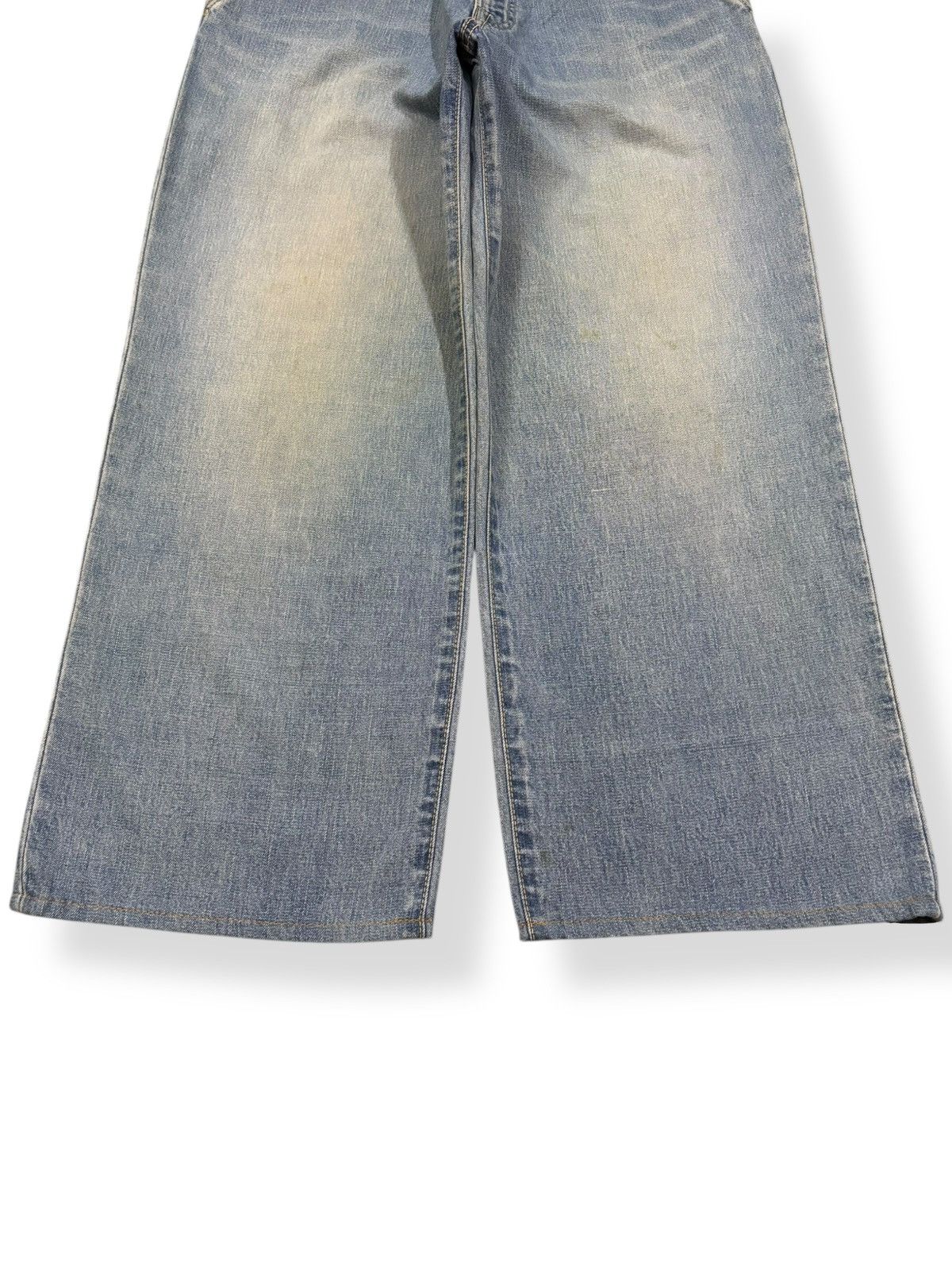 45rpm Vintage Japanese Brand 45rpm Blue Wash Baggy Jeans Size US 29 - 6 Thumbnail