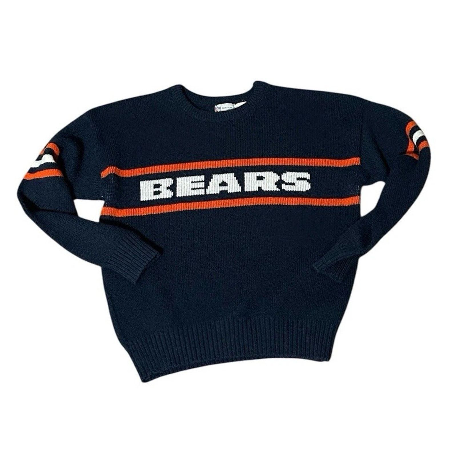Vintage Vintage Cliff Engle NFL Chicago Bears Sweater Large Ditka Size US L / EU 52-54 / 3 - 1 Thumbnail