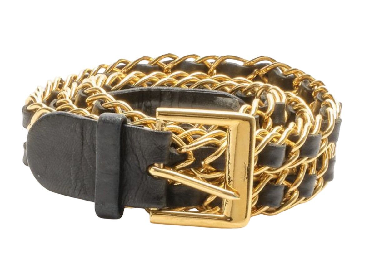 Chanel Chanel chain leather belt Size ONE SIZE - 1 Thumbnail