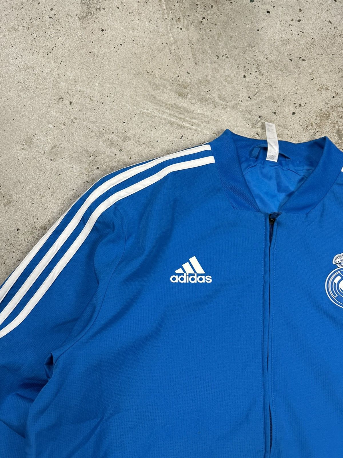 Adidas Adidas x Real Madrid Blue Light Track Jacket Training Top Size US L / EU 52-54 / 3 - 7 Thumbnail