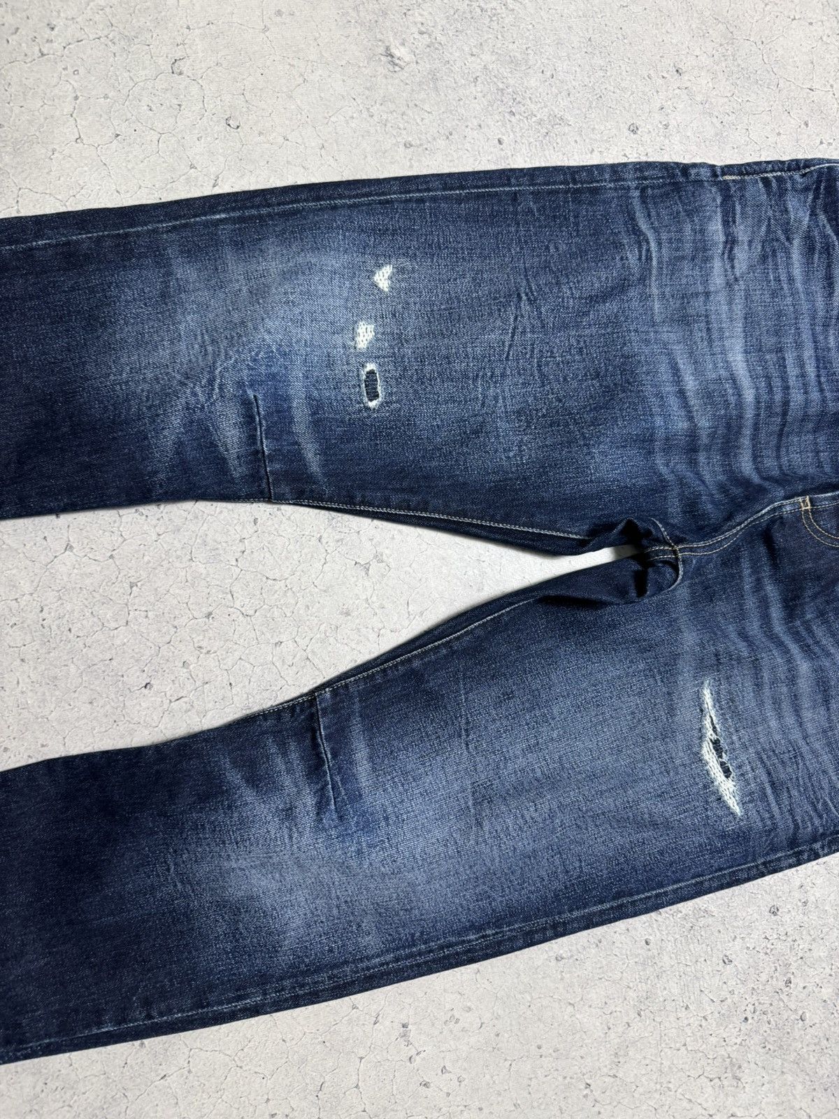 Brunello Cucinelli Brunello Cucinelli Luxury Denim Jeans Vintage Navy Size US 34 / EU 50 - 3 Thumbnail