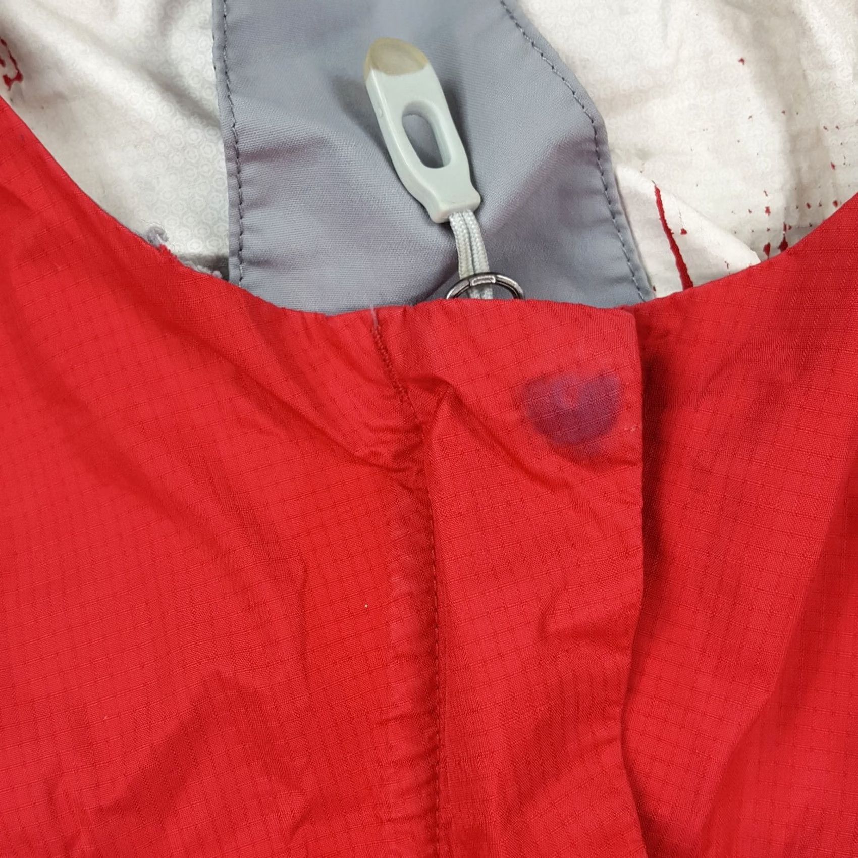 Mountain Hardwear VINTAGE Mountain Hardwear Conduit Silk Womens M Zip Up Retro Snow Ski Jacket Hooded Red Slim Cut Jacket Womens 90s Outdoor Camping Gorp Hiking Pockets Size M / US 6-8 / IT 42-44 - 3 Thumbnail