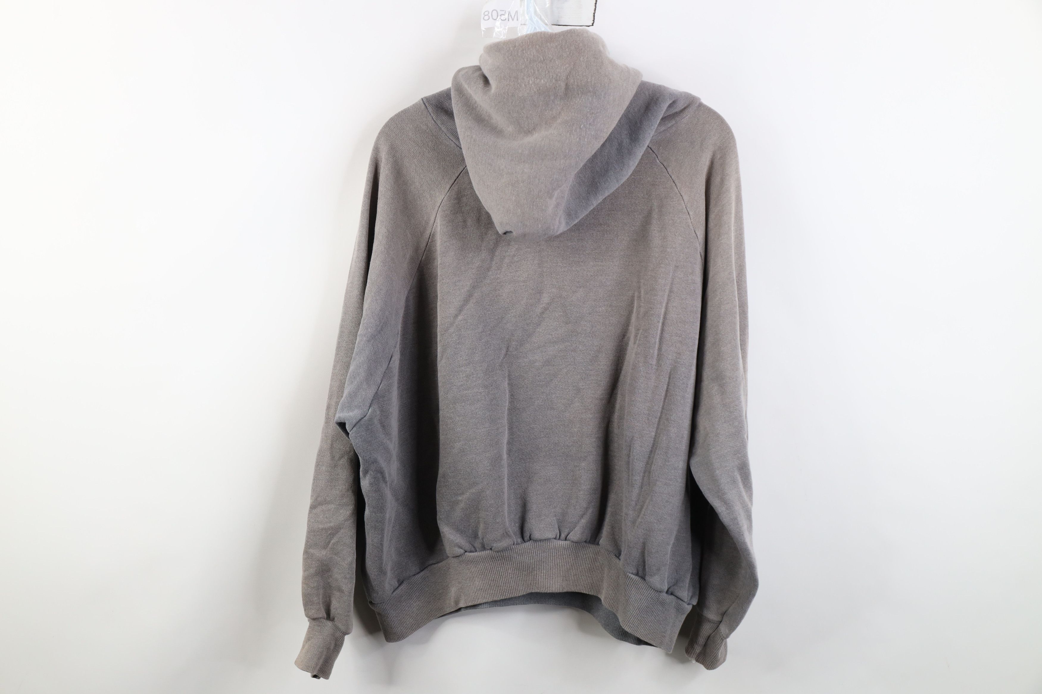 Vintage Vintage 70s Streetwear Blank Boxy Fit Hoodie Sweatshirt USA Size L / US 10 / IT 46 - 13 Thumbnail