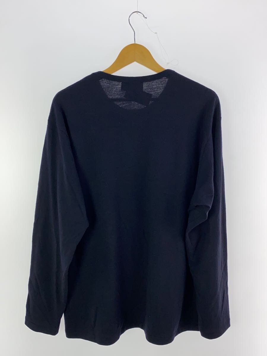 Yohji Yamamoto yohji yamamoto POUR HOMME wool long-sleeved tee HE-T04-170 Size US M / EU 48-50 / 2 - 2 Thumbnail