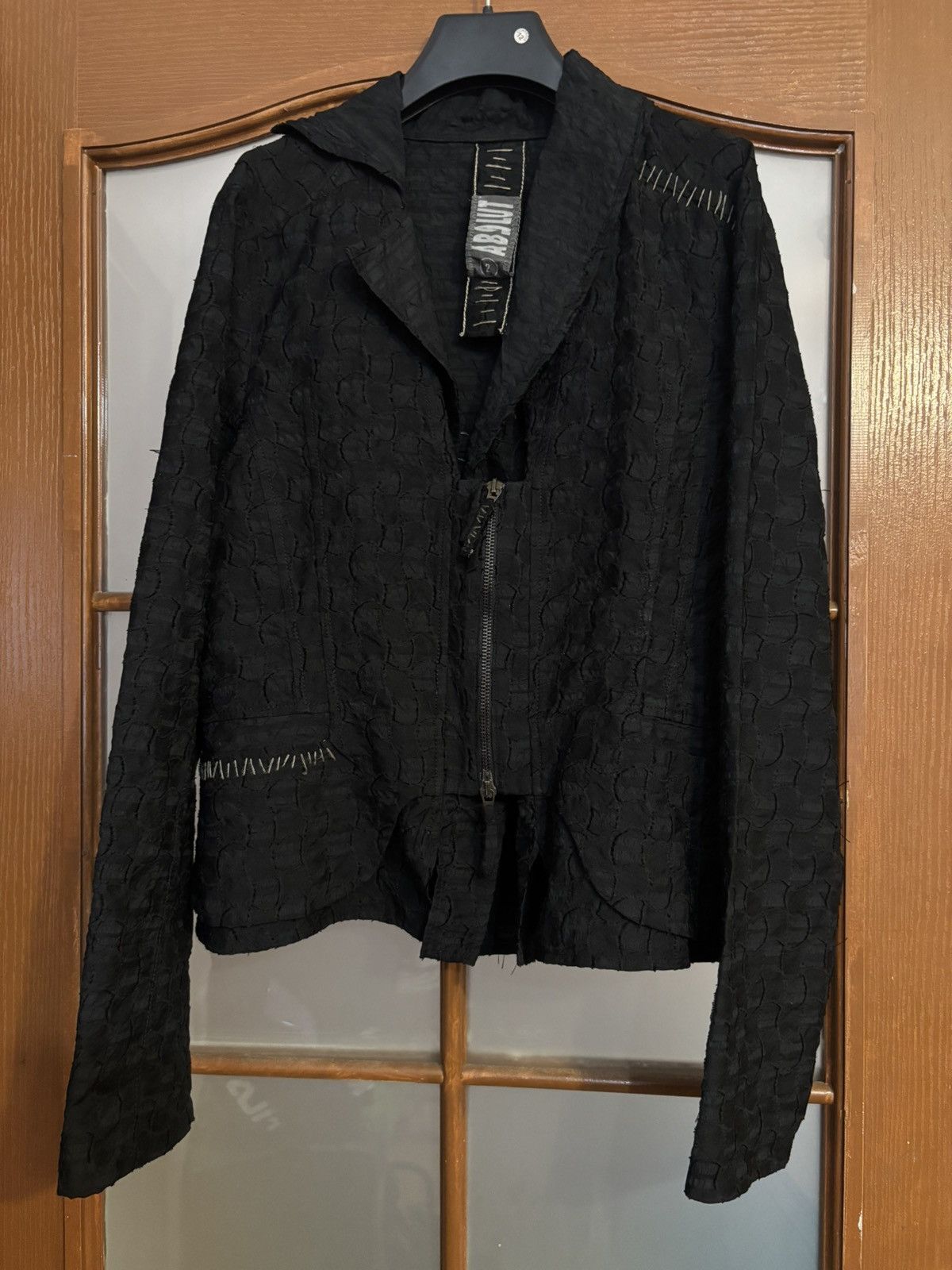 Other ABSOLUT by Zebra Jacket Avant Garde Textured Black Size 2 Size M / US 6-8 / IT 42-44 - 3 Thumbnail