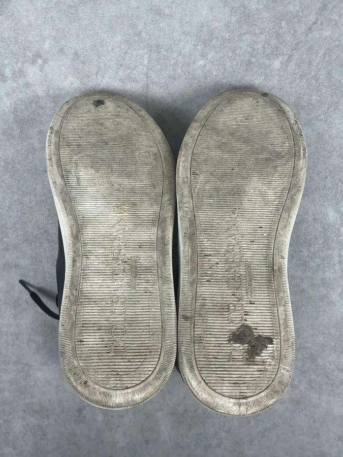 Dolce & Gabbana 2000s Dolce & Gabbana High Leather Zip Sneakers Size US 8 / EU 41 - 8 Thumbnail