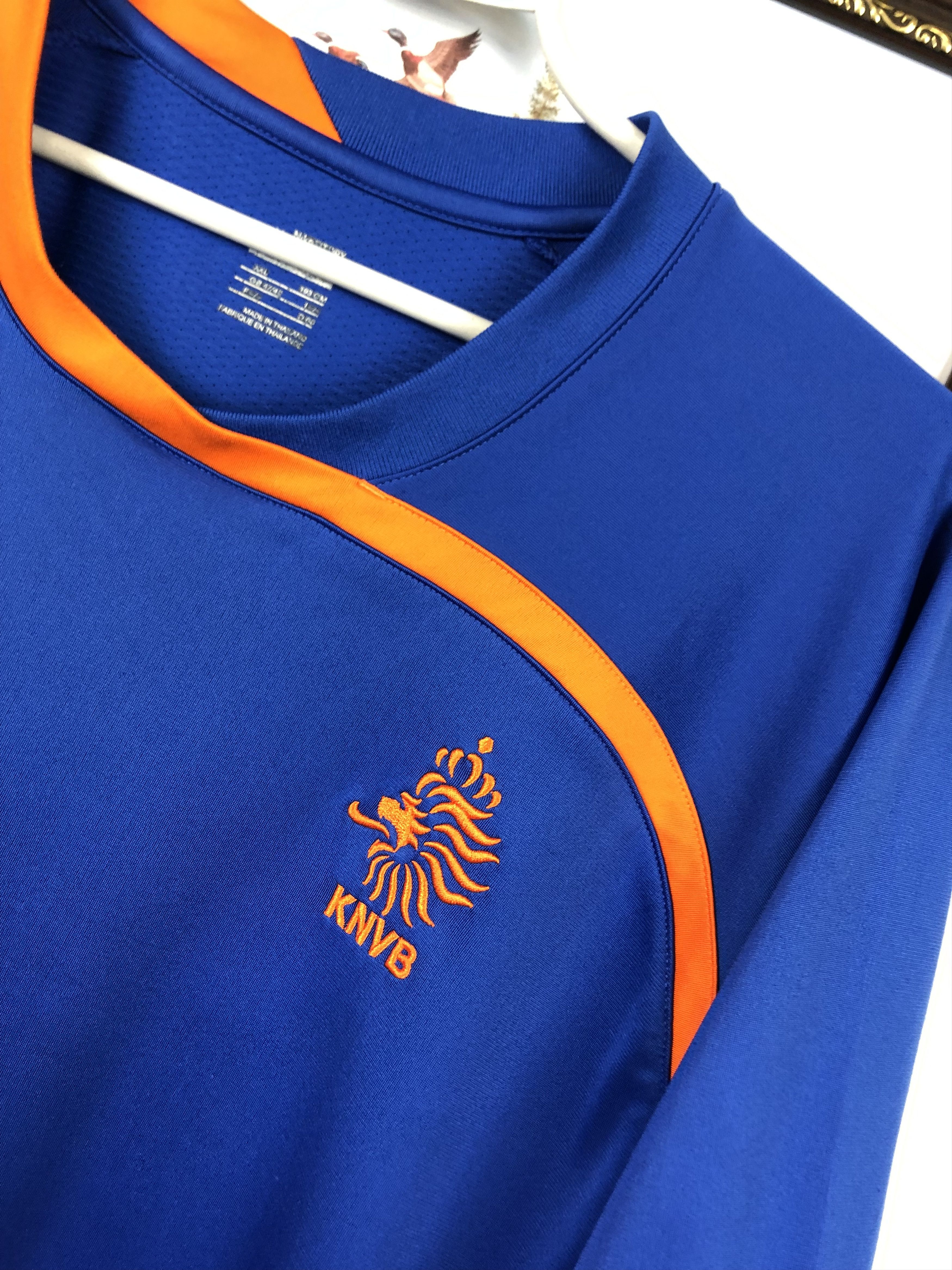 Nike Vintage Netherlands 2008 Holland Shirt Soccer Jersey Size US XXL / EU 58 / 5 - 9 Thumbnail
