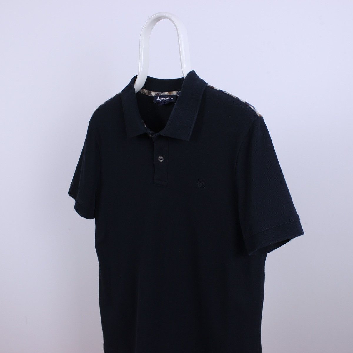 Aquascutum Vintage Aquascutum Short Sleeve Polo Size US M / EU 48-50 / 2 - 1 Thumbnail
