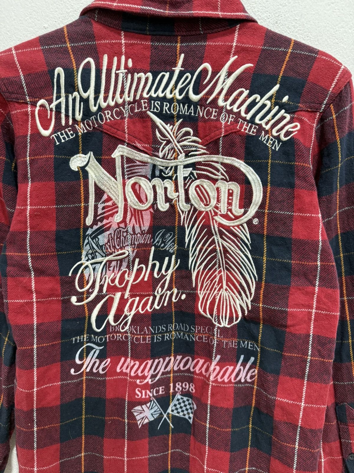 Norton Norton Motorcycle An Ultimate Machine Embroidery Shirt Size US M / EU 48-50 / 2 - 6 Thumbnail