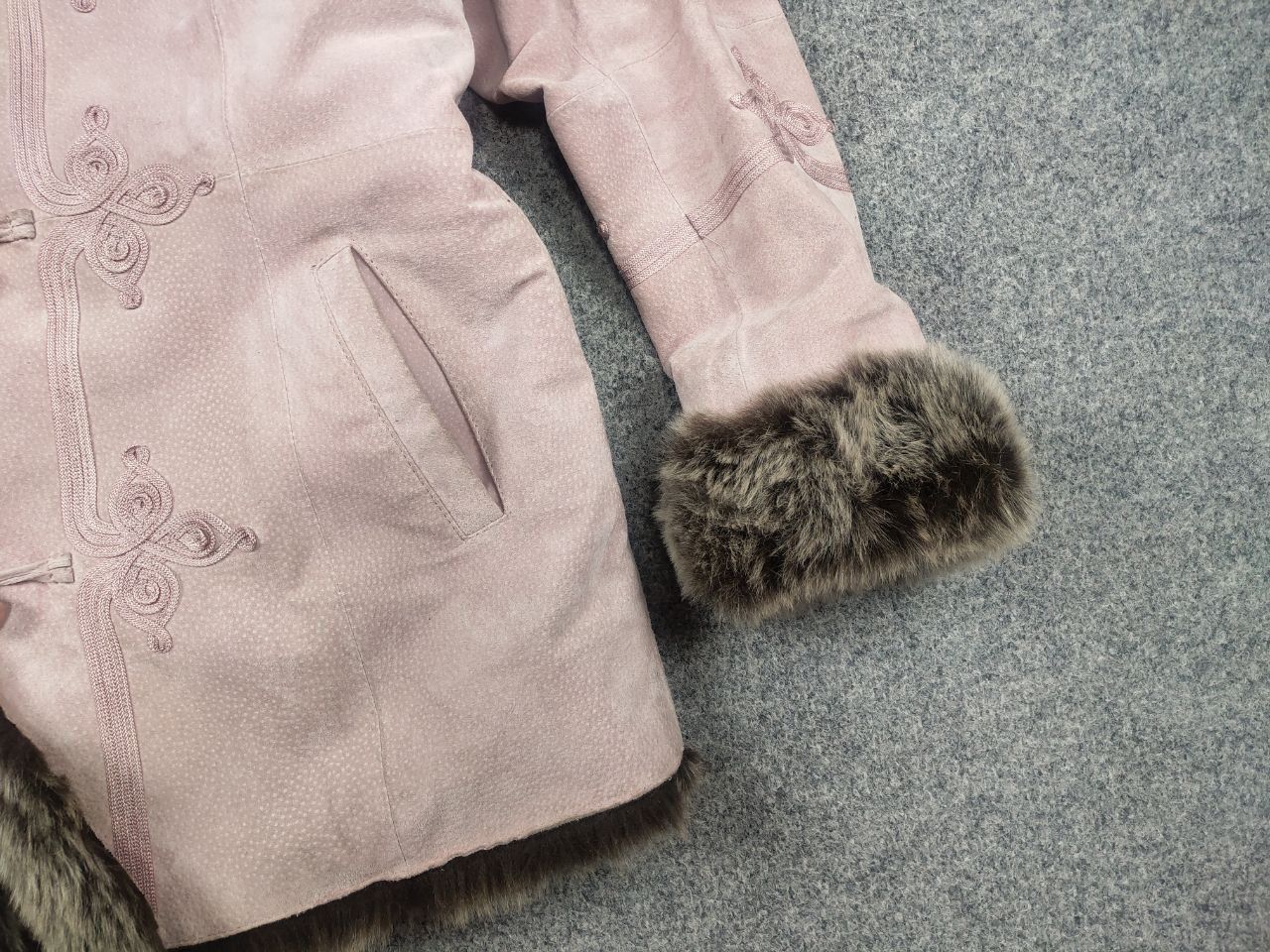 Hysteric Glamour Vintage Pink Hysteric Y2K leather sheepskin coat fur LGB Size XXL / US 16-18 / IT 52-54 - 5 Thumbnail