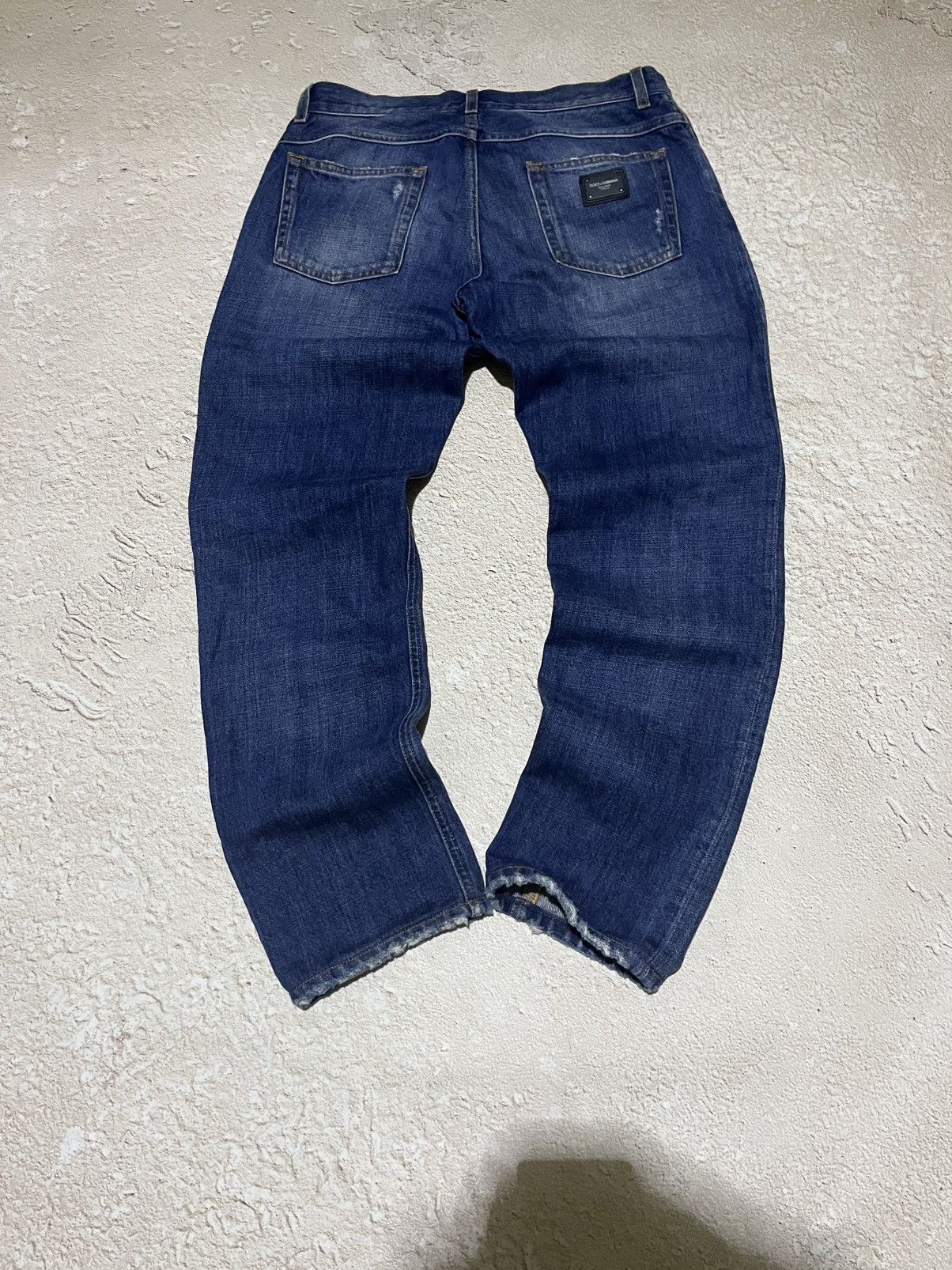Dolce & Gabbana Dolce & Gabbana Classic Blue Denim Jeans Y2K Size US 32 / EU 48 - 1 Thumbnail