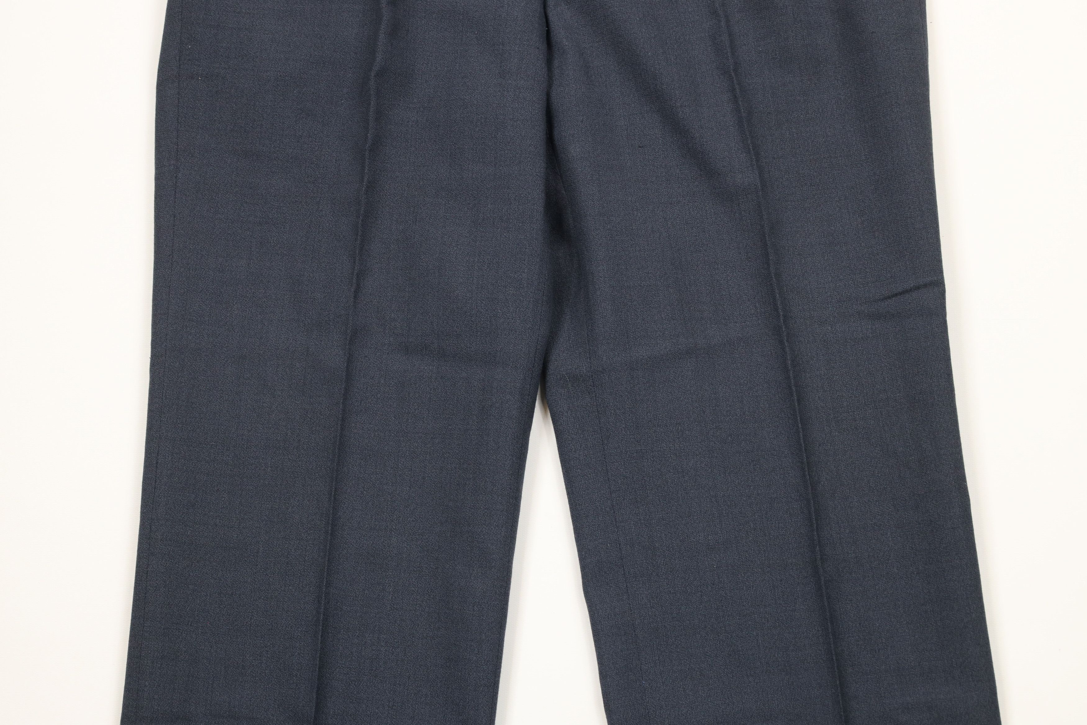 Vintage Vintage 30s 40s Button Fly Chinos Trousers Slacks Blue USA Size US 34 / EU 50 - 3 Thumbnail
