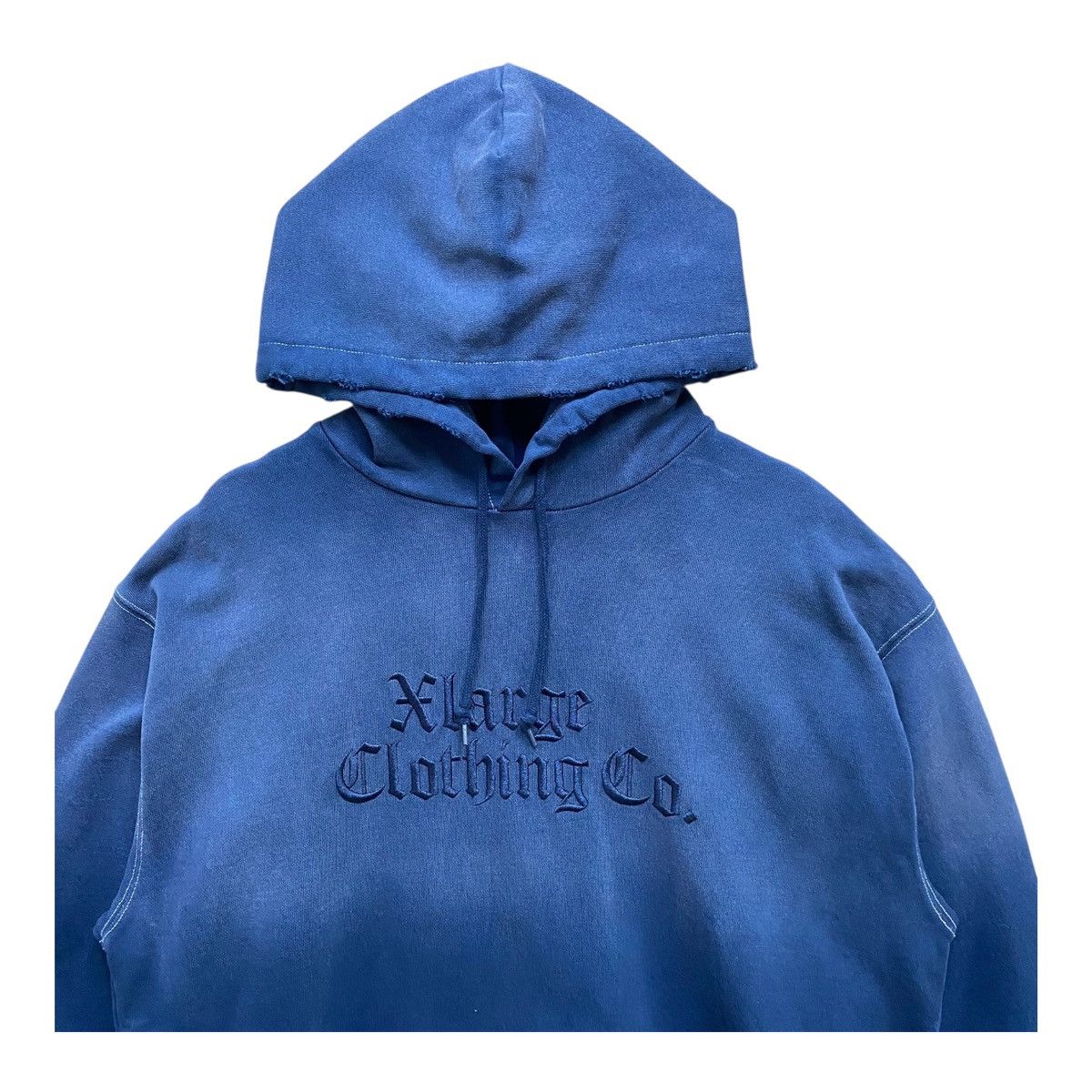 Xlarge Vintage XLARGE Clothing Co Hoodie Embroidered Gothic Logo Size US L / EU 52-54 / 3 - 2 Thumbnail