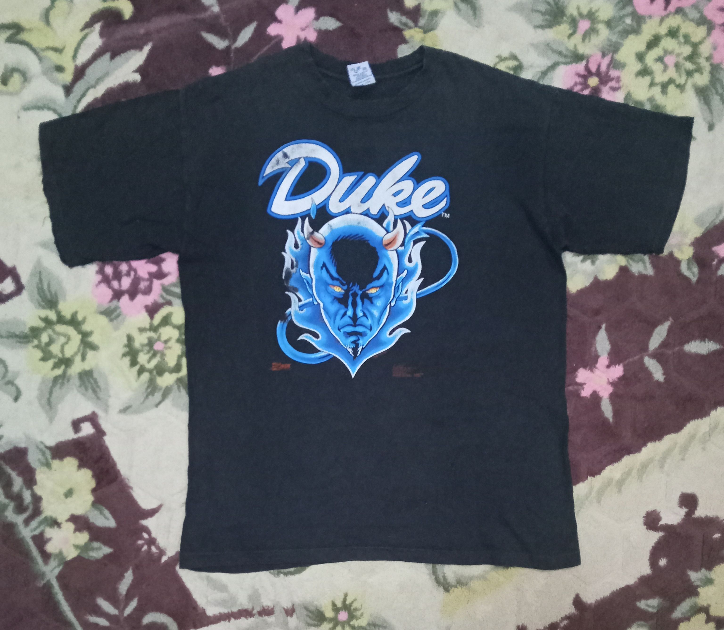 Salem Sportswear Vintage Duke 91' T Shirt Size US L / EU 52-54 / 3 - 1 Thumbnail