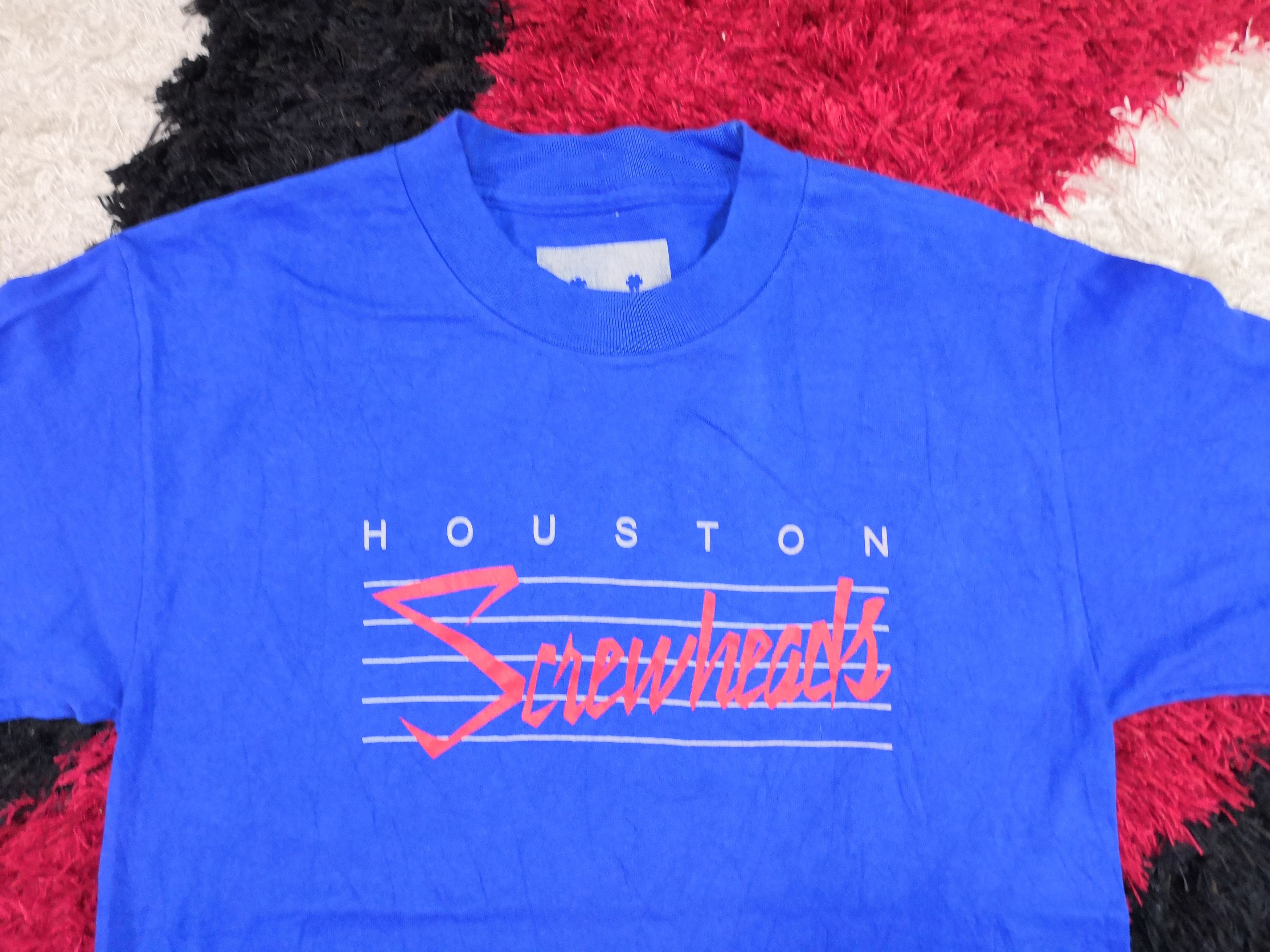 Vintage Vintage Houston Screwheads T Shirt Size US XS / EU 42 / 0 - 3 Thumbnail