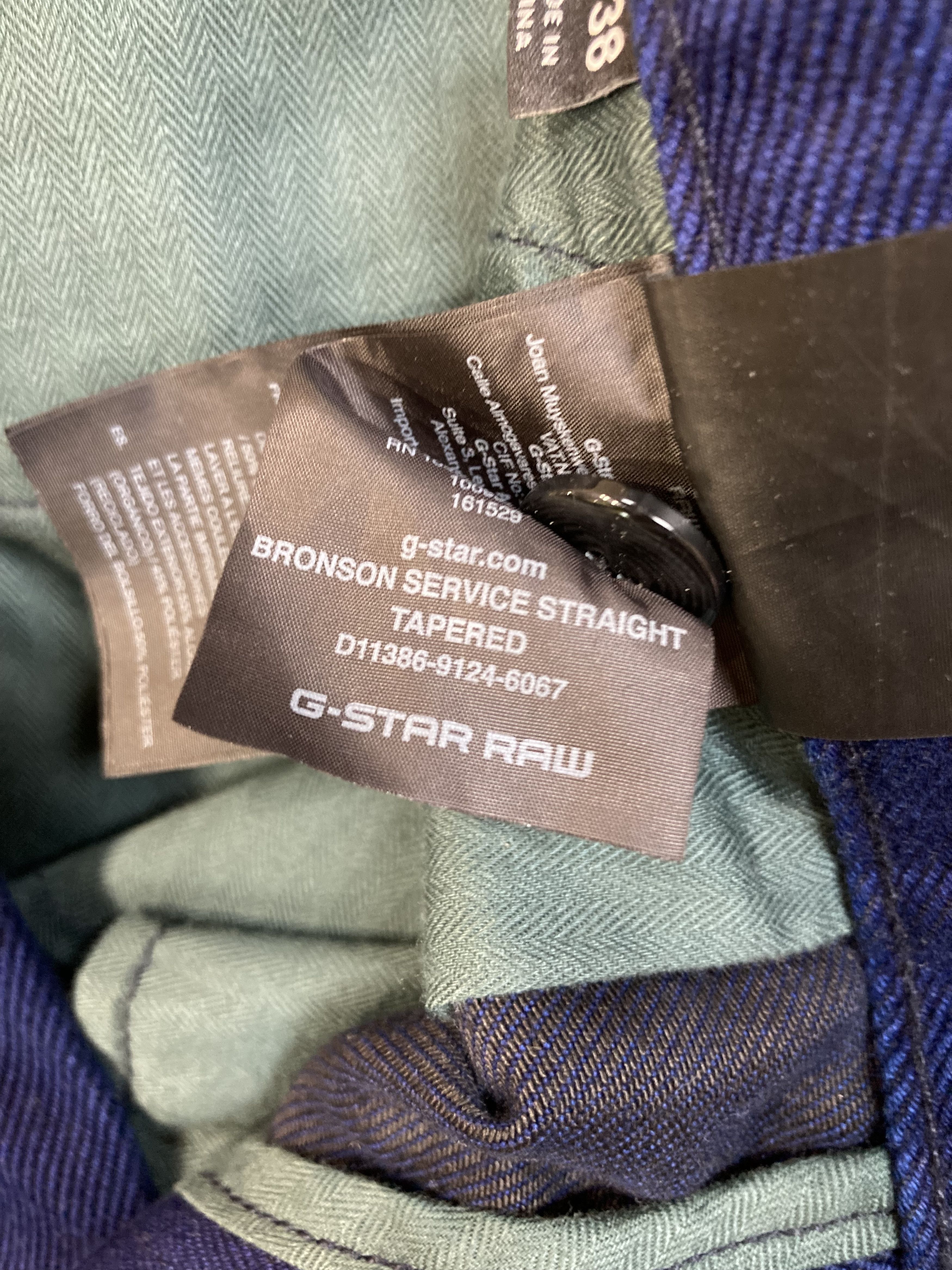G-Star G-Star Bronson Service Straight Tapered pants Size US 36 / EU 52 - 10 Thumbnail