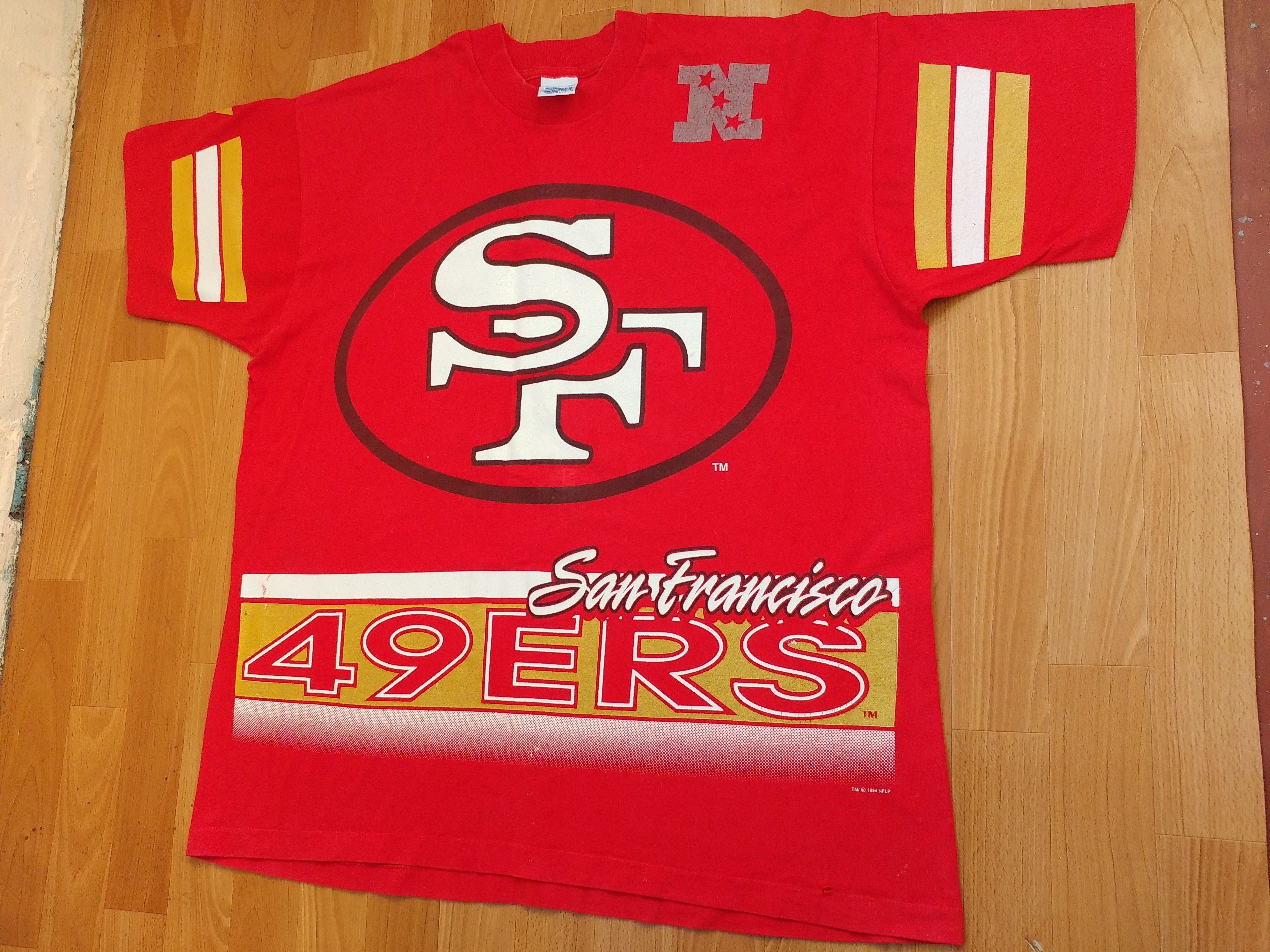 NFL × Vintage NFL San Francisco 49ers t-shirt, 1994 jersey, vintage XL Size US XL / EU 56 / 4 - 4 Thumbnail