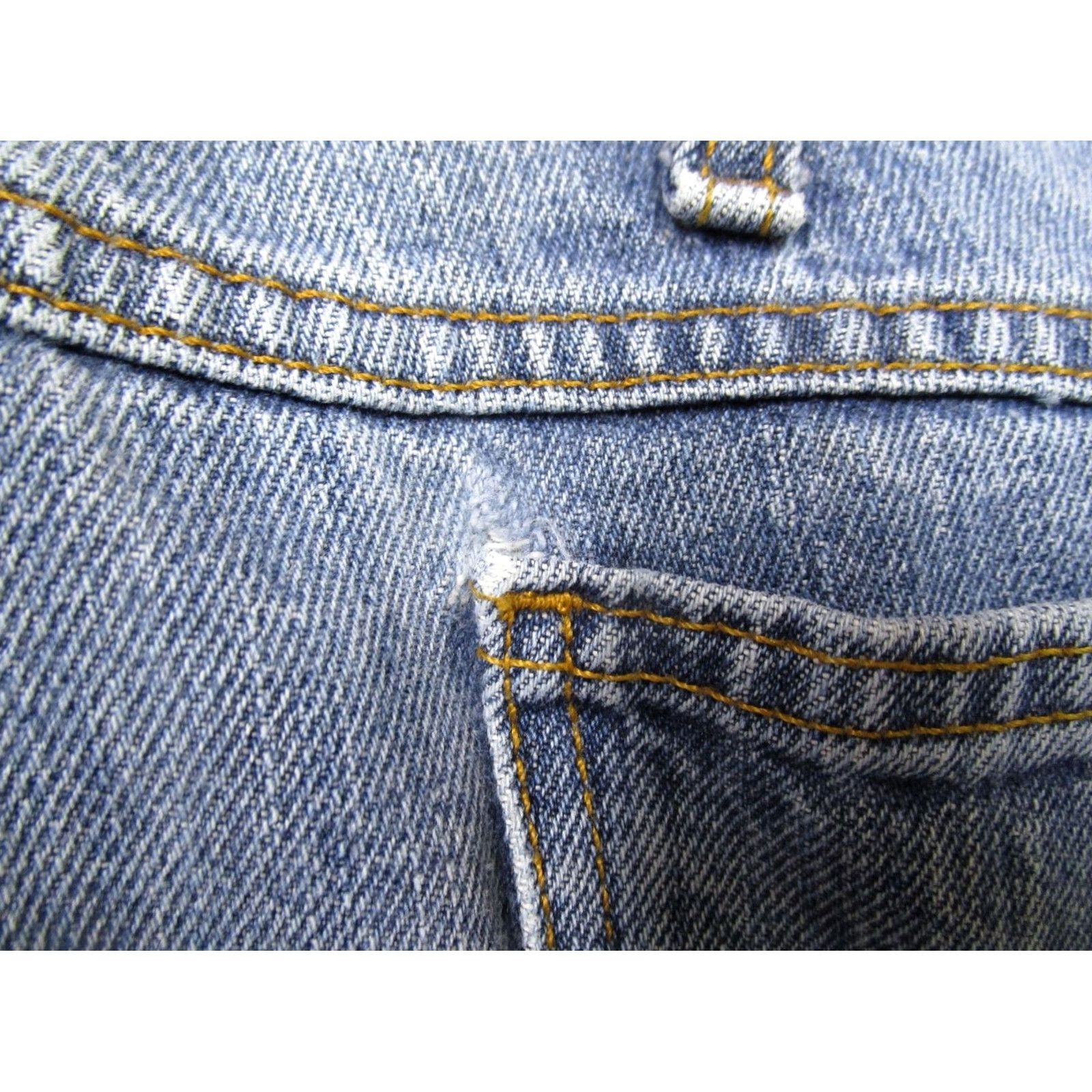 Vintage Cinch Jeans Men 44x32 Light Wash Blue Label Denim 5-Pocket Relaxed Tapered Style Logo Cowboy Vintage: No Size US 44 / EU 60 - 7 Thumbnail