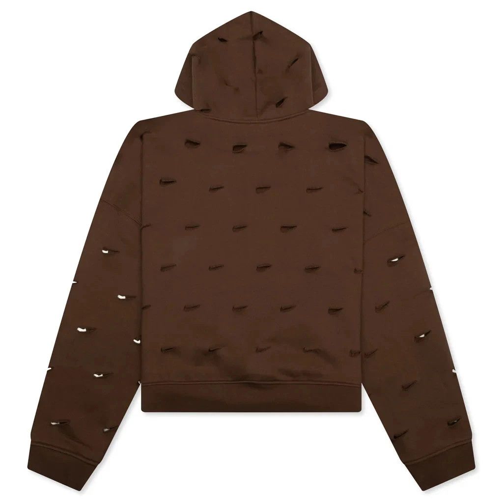 Jacquemus × Nike Nike x Jacquemus Cacao Wow Le Swoosh Hoodie FJ3481-259 Size XXS / US 00 / IT 34 - 2 Thumbnail