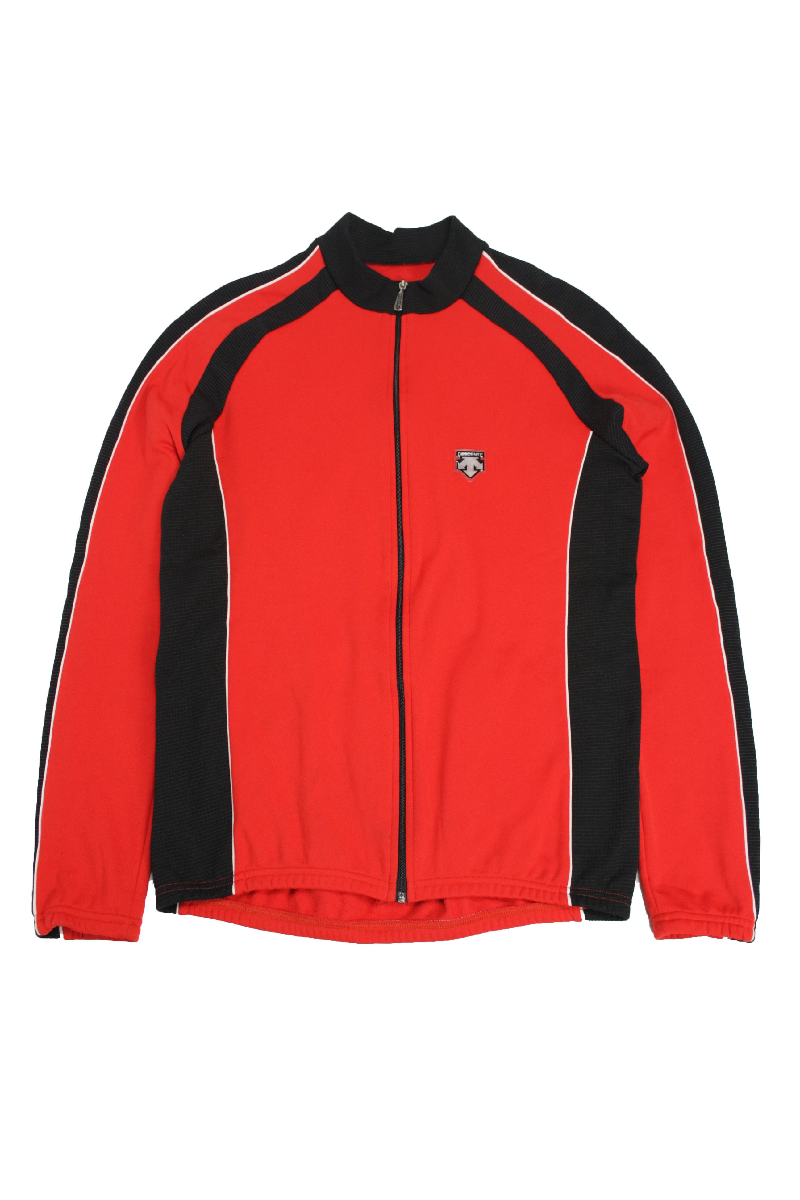 Bicycle × Descente × Vintage Descente 90s Vintage BikeTex Cycling Fleece LS Jersey Size US L / EU 52-54 / 3 - 1 Thumbnail