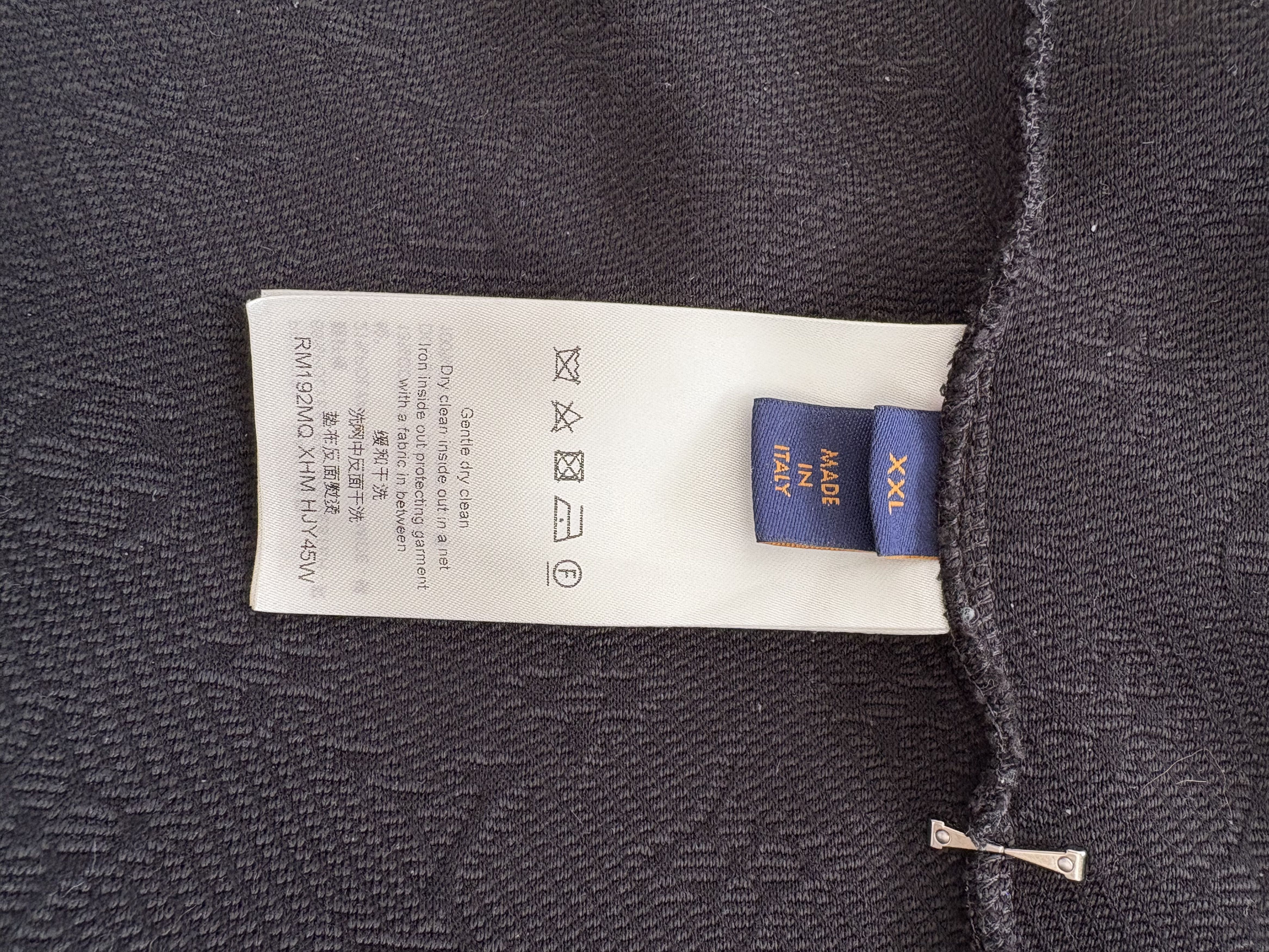Louis Vuitton Louis Vuitton Embossed Monogram Jersey Tracksuit Top Size US XXL / EU 58 / 5 - 4 Thumbnail