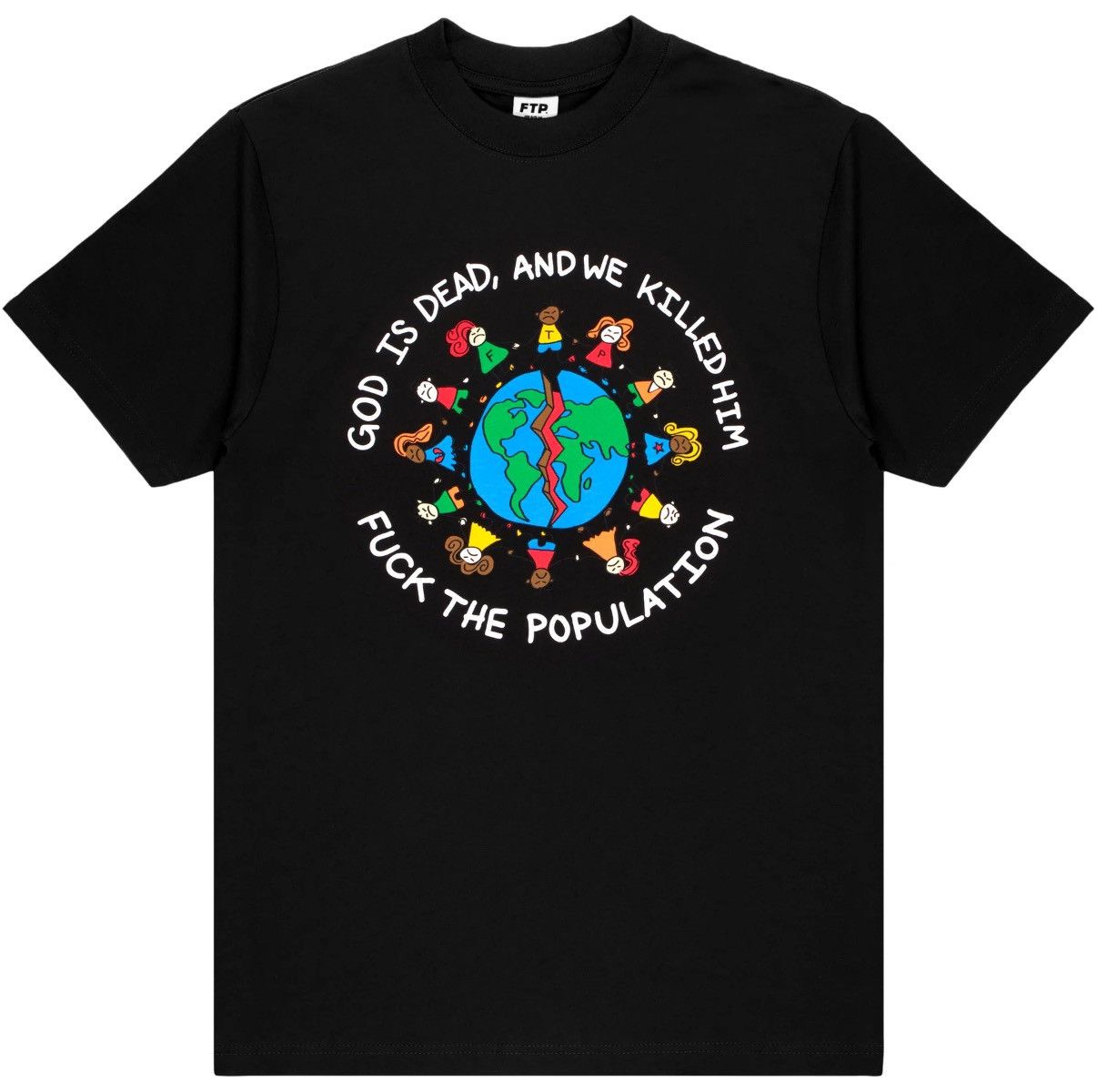 Fuck The Population FTP PUPPET MASTER TEE SIZE L | Grailed