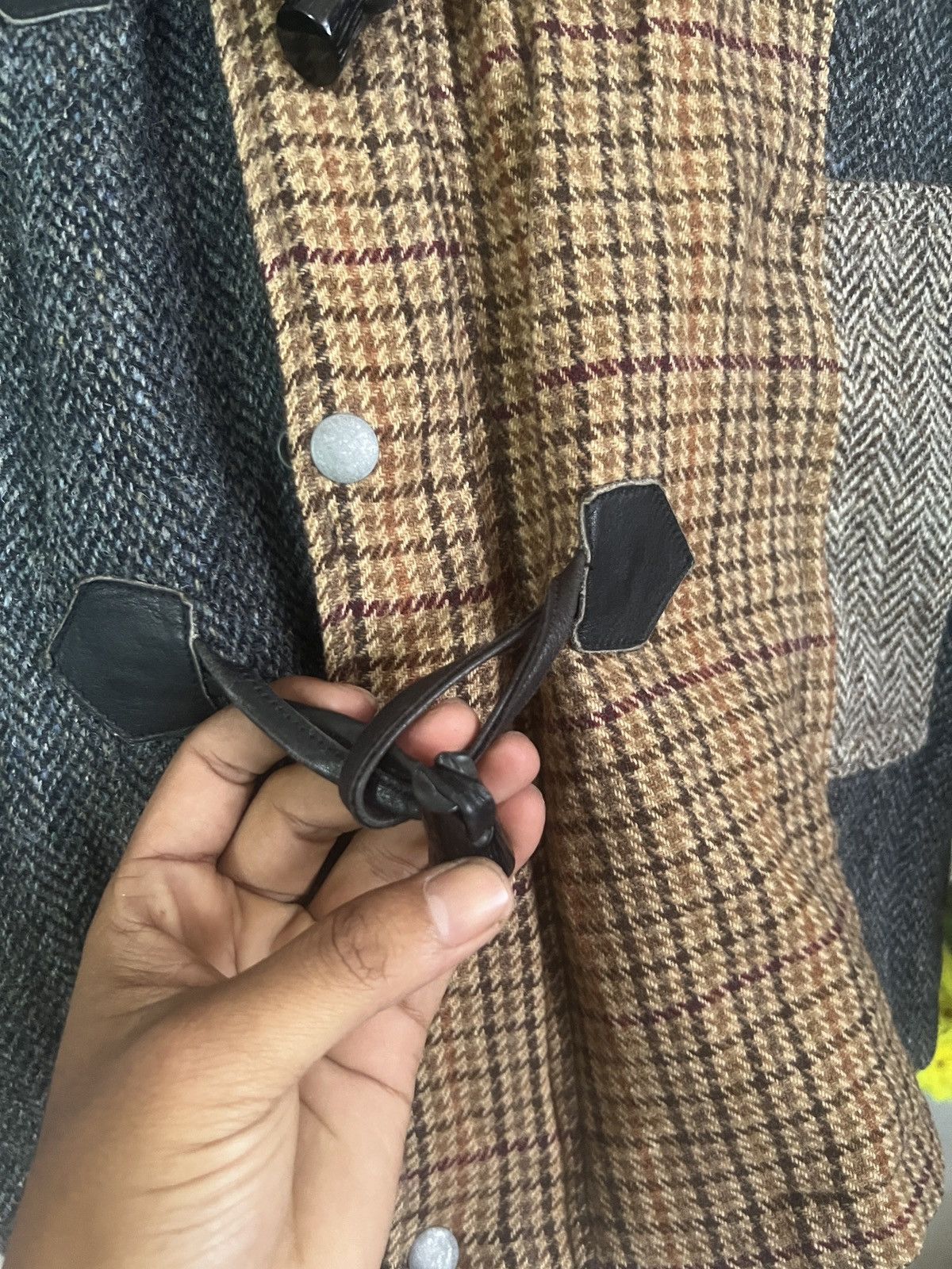 Harris Tweed RARE DESIGN HARRIS TWEED JACKET Size US XL / EU 56 / 4 - 5 Thumbnail