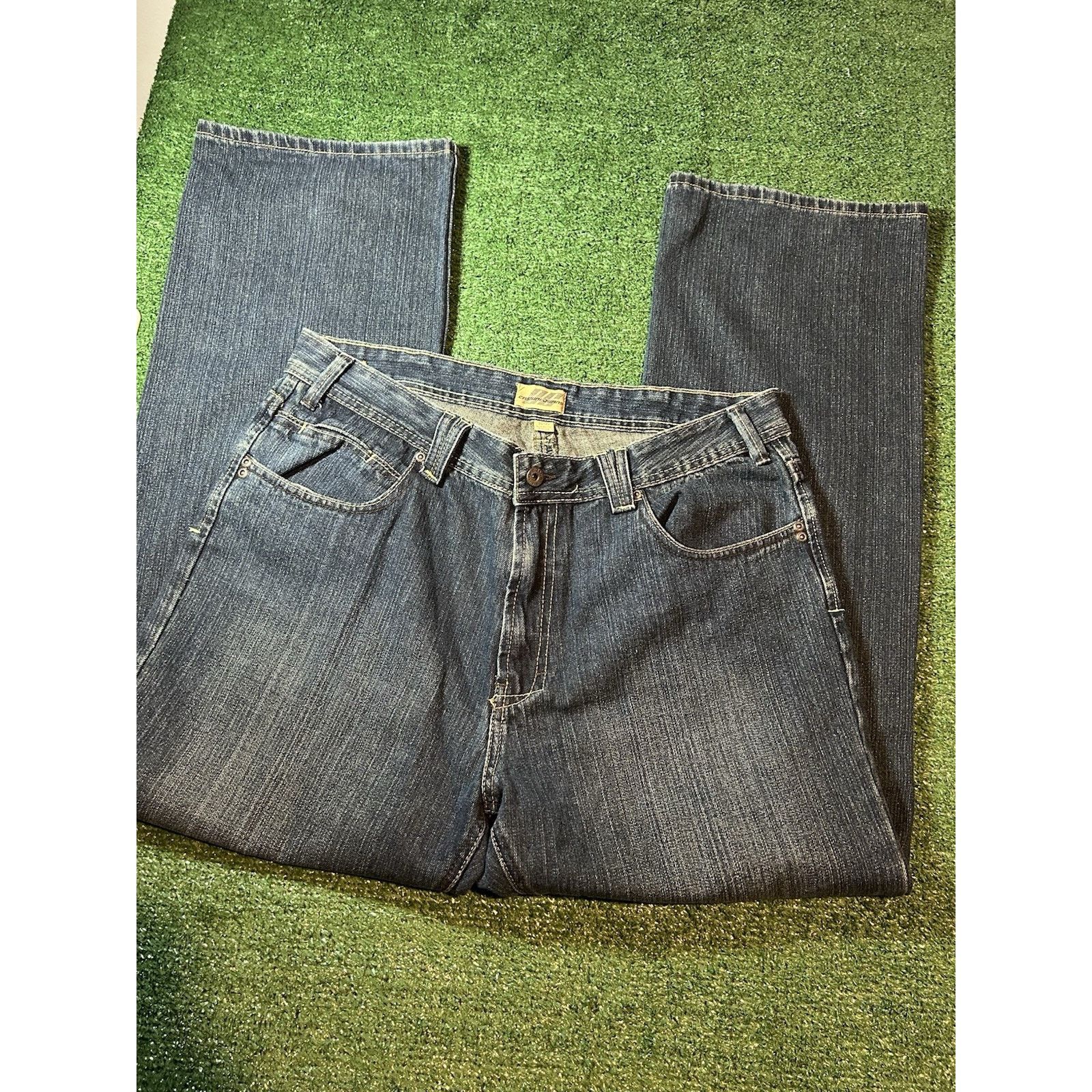 Oleg Cassini Y2K Oleg Cassini Denim Wide Leg Relaxed Fit Men’s 36x32 Size US 36 / EU 52 - 4 Thumbnail