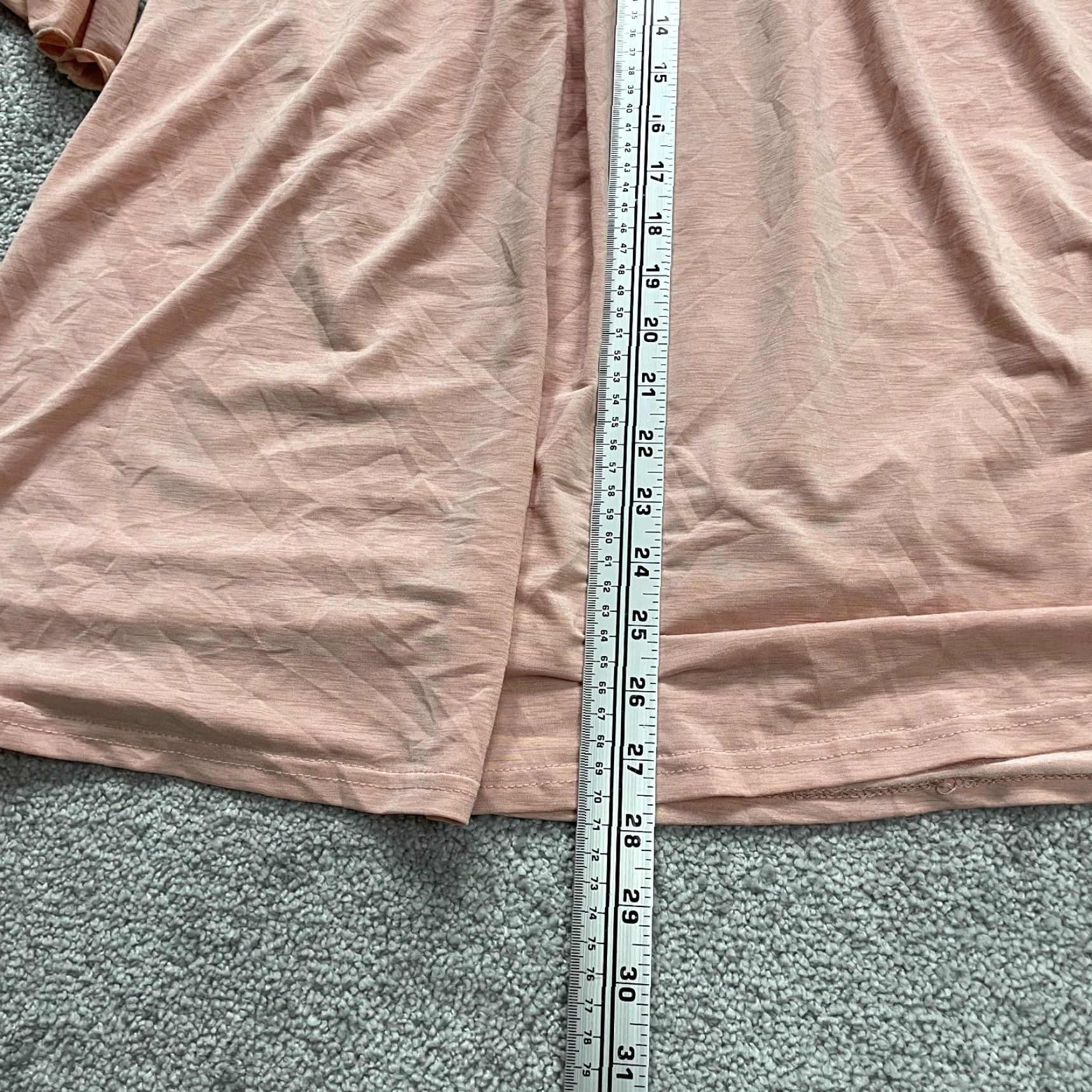 Pinko Win Win Blouse Shirt Womens Plus 3XL Off the Shoulder Pink Crochet Ruffle Short Sleeve Tunic Adult Womens Modern Classic Dressy Casual Size XXL / US 16-18 / IT 52-54 - 7 Thumbnail