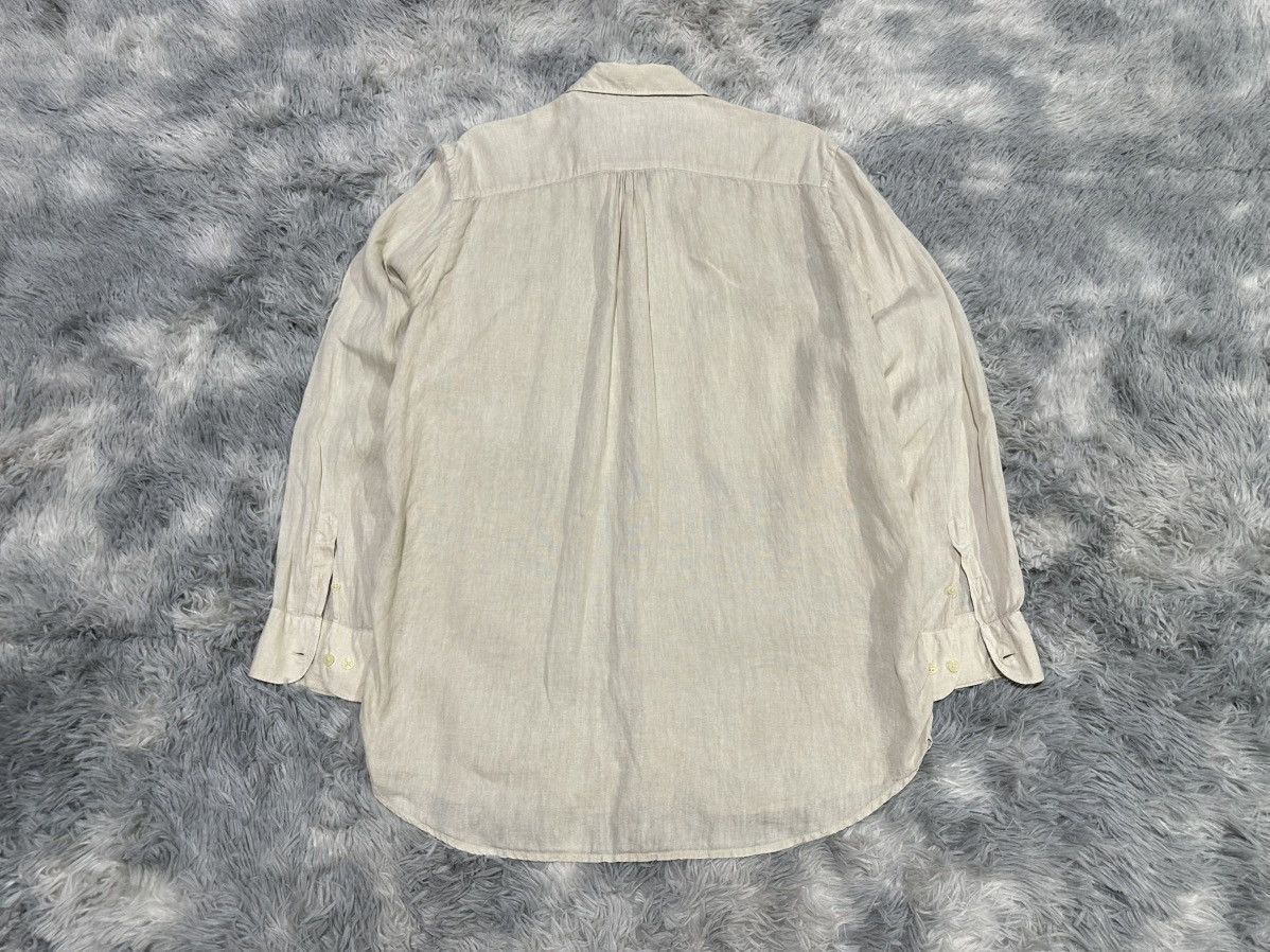 120% Lino 🔥Vintage 120% Lino Linen Shirt Size US XL / EU 56 / 4 - 8 Thumbnail