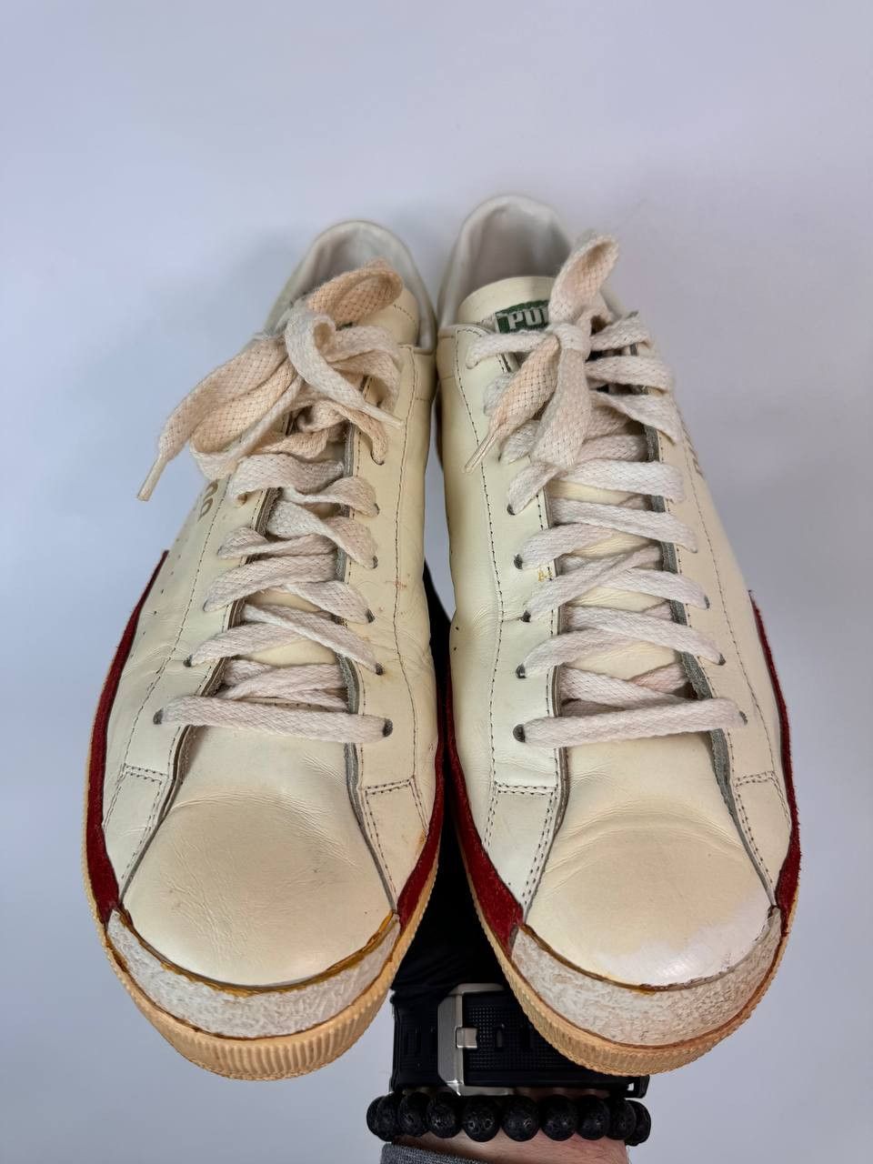 Puma × Vintage Vintage Authentic 70s Puma Match Rare Sneakers Size 9.5 Size US 9.5 / EU 42-43 - 2 Thumbnail