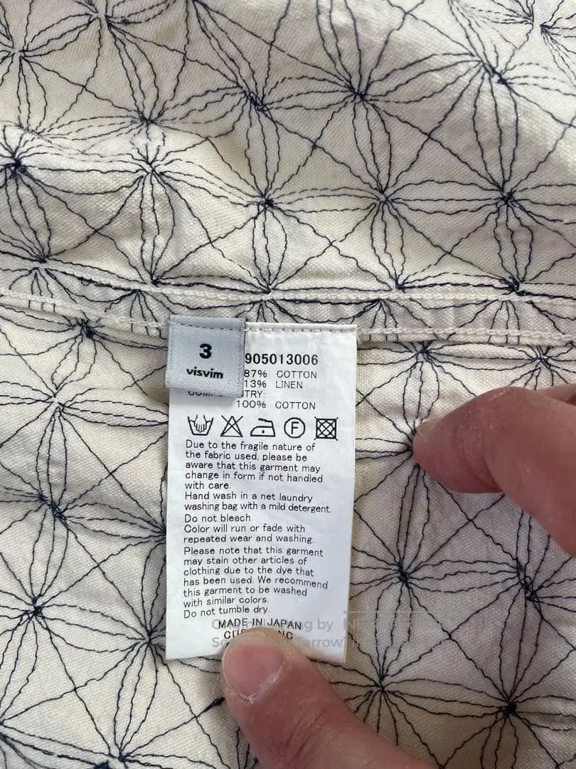 Visvim VISVIM Sanjuro Coat White. Size US L / EU 52-54 / 3 - 3 Thumbnail