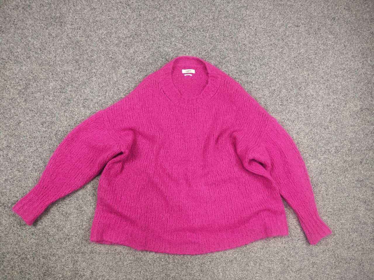 Isabel Marant Isabel Marant Etoile Sayers Pink Knit Oversized Sweater Size L / US 10 / IT 46 - 8 Thumbnail