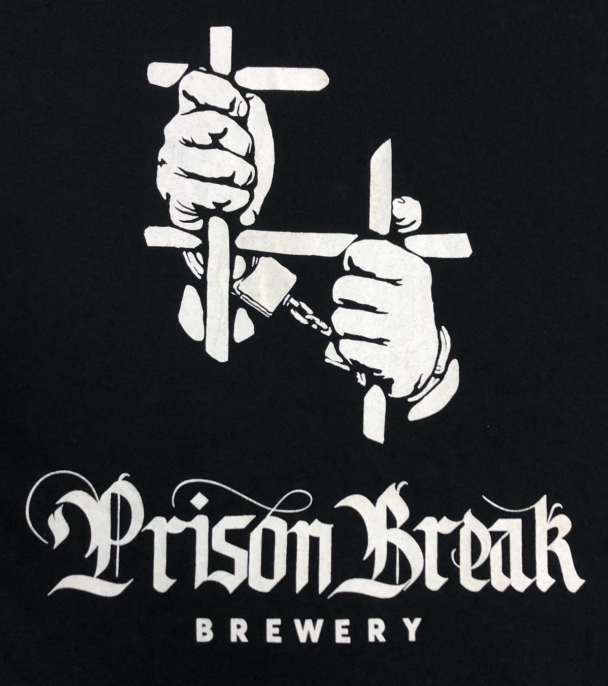 Vintage Vintage PBB Prison Break Brewery T-Shirt Size US XL / EU 56 / 4 - 4 Thumbnail