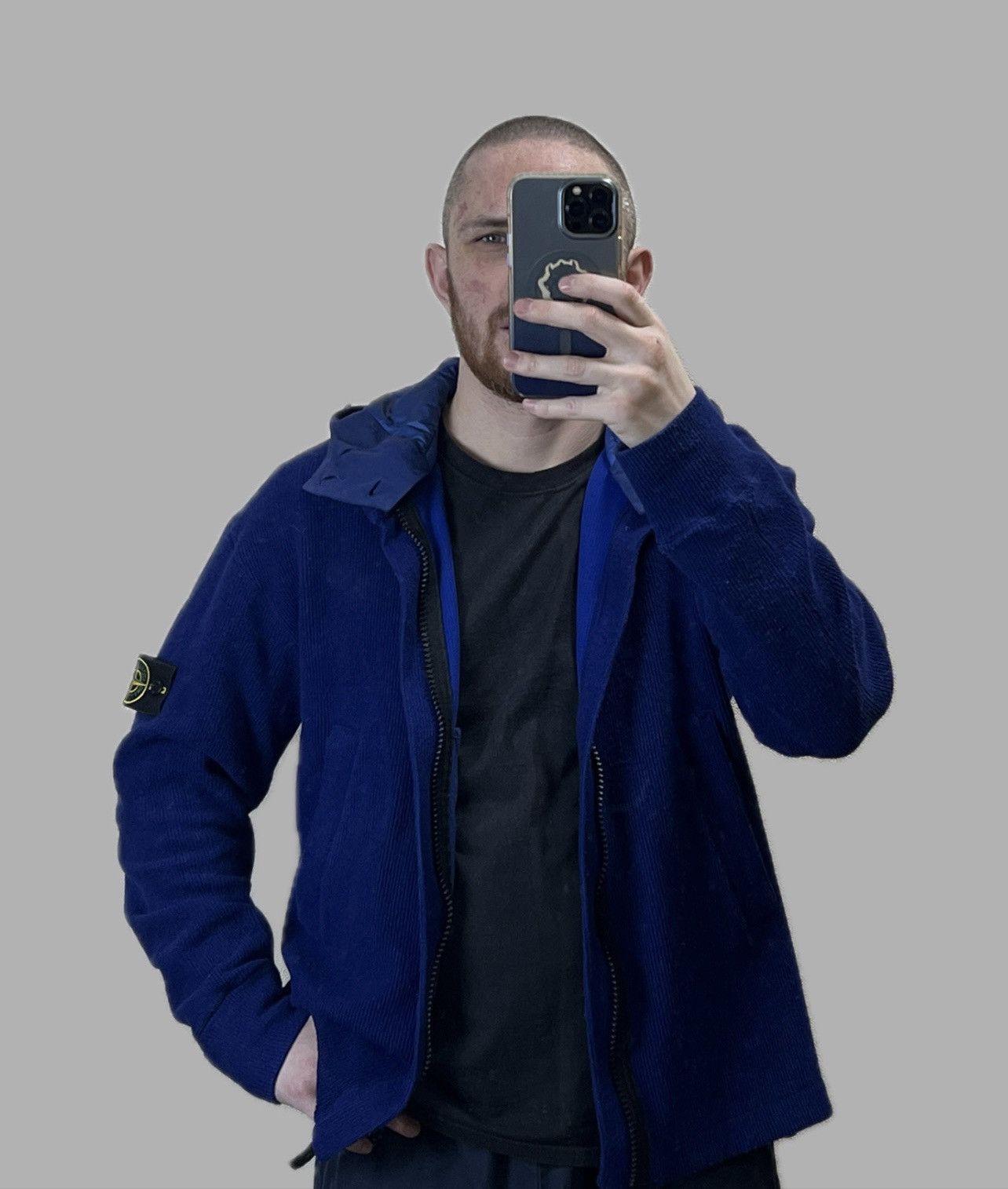 Vintage Vintage Stone Island archival rare men’s zip sweater size ML Size US M / EU 48-50 / 2 - 2 Thumbnail